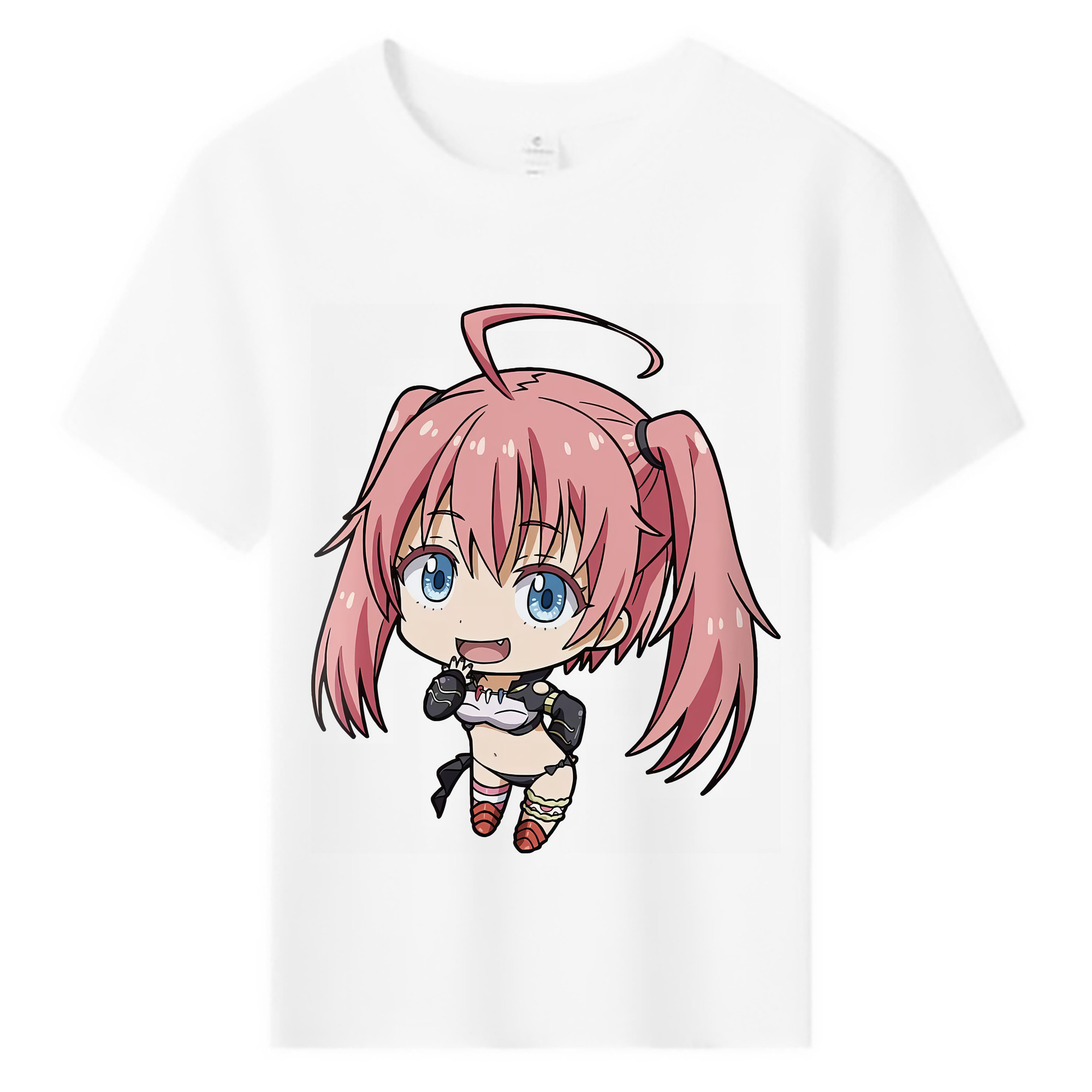 （画像用） 転スラ Regarding Reincarnated to Slime 綿100％キッズTシャツ（フロントプリント）