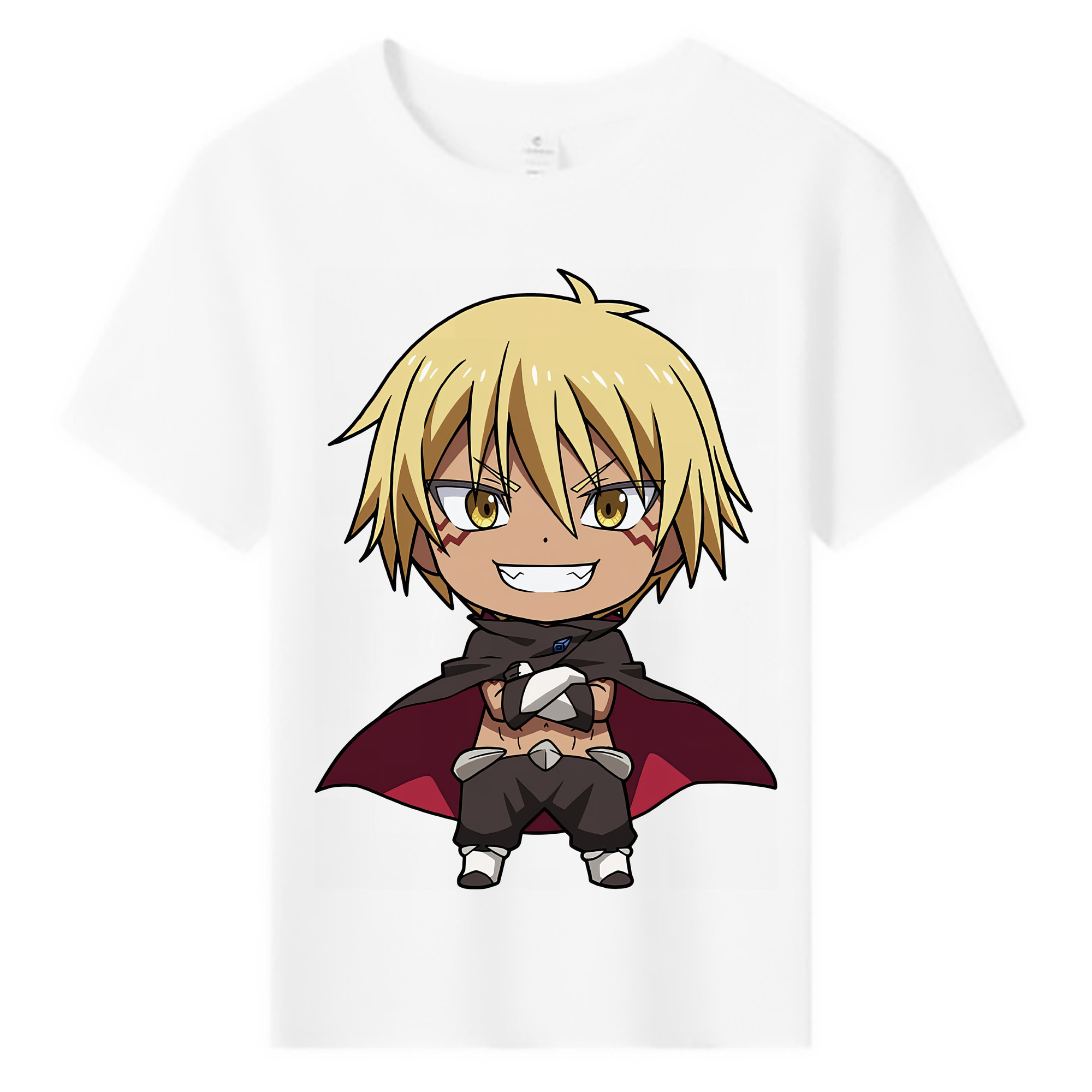（画像用） 転スラ Regarding Reincarnated to Slime 綿100％キッズTシャツ（フロントプリント）