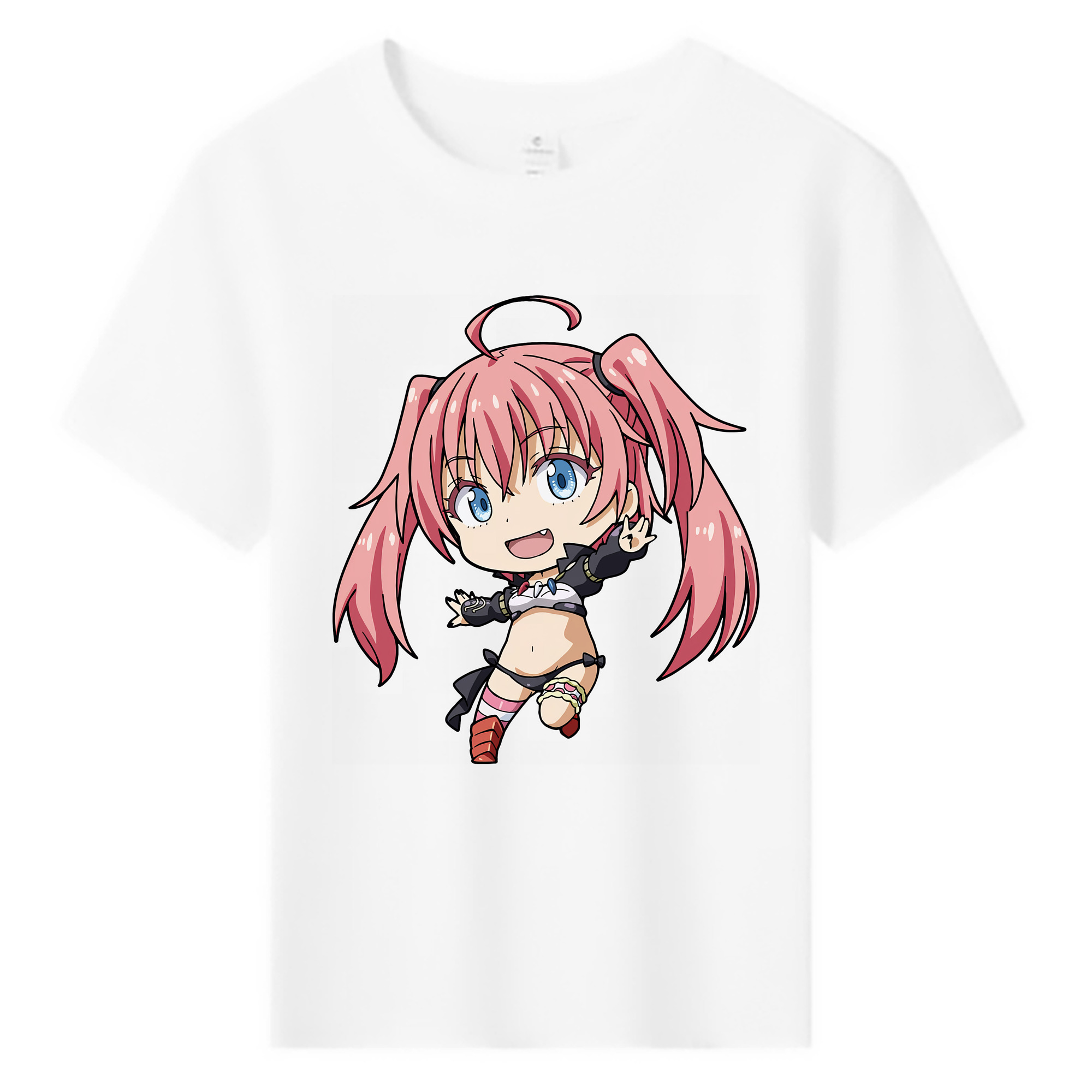（画像用） 転スラ Regarding Reincarnated to Slime 綿100％キッズTシャツ（フロントプリント）