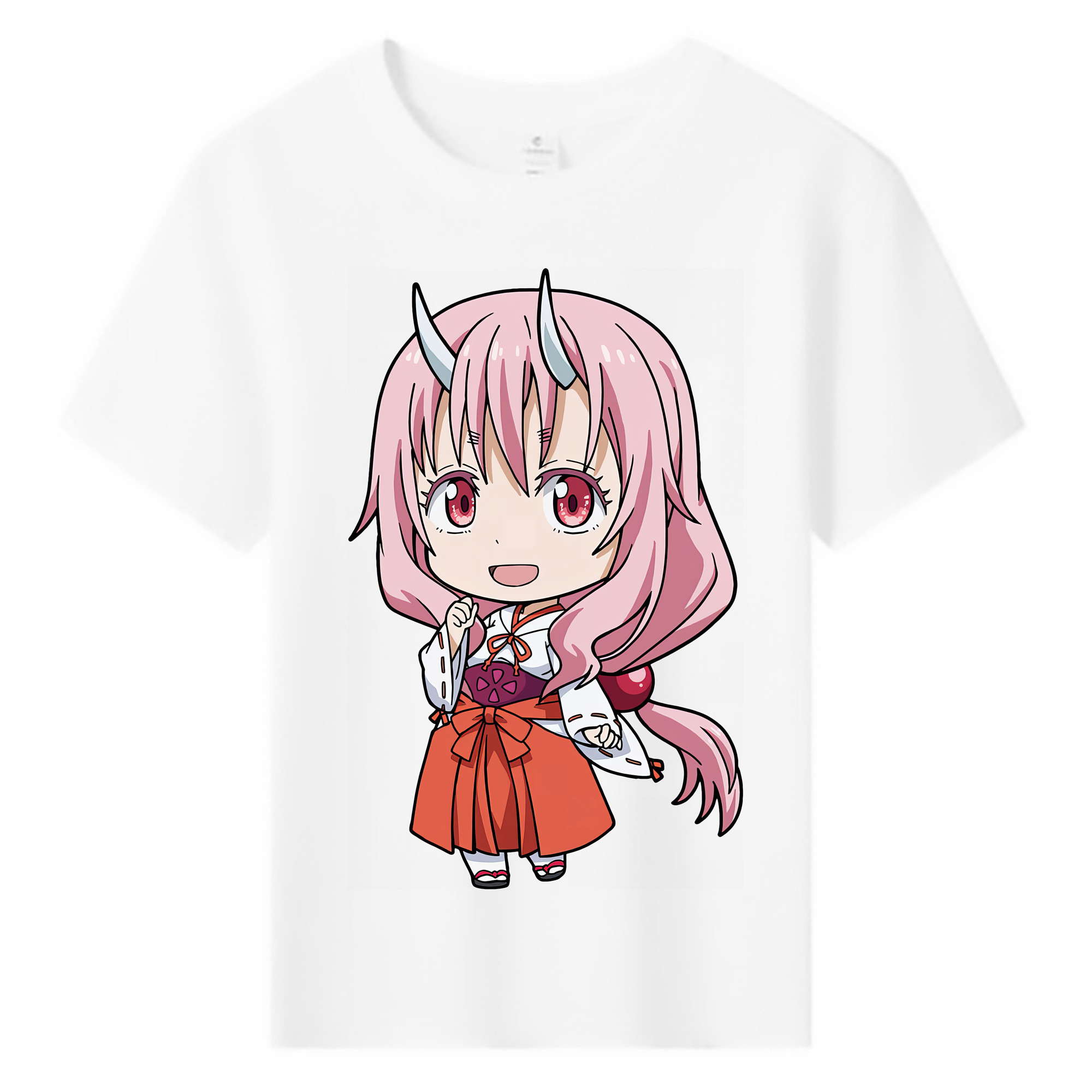 （画像用） 転スラ Regarding Reincarnated to Slime 綿100％キッズTシャツ（フロントプリント）