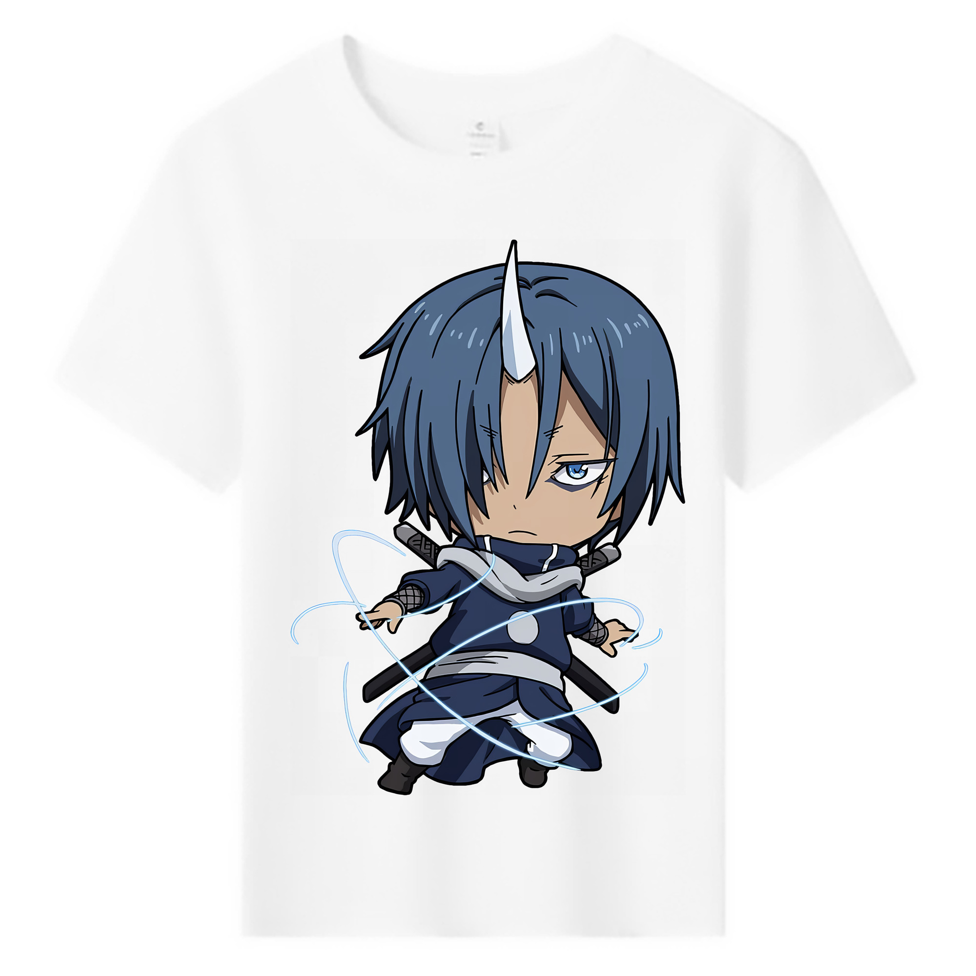 （画像用） 転スラ Regarding Reincarnated to Slime 綿100％キッズTシャツ（フロントプリント）