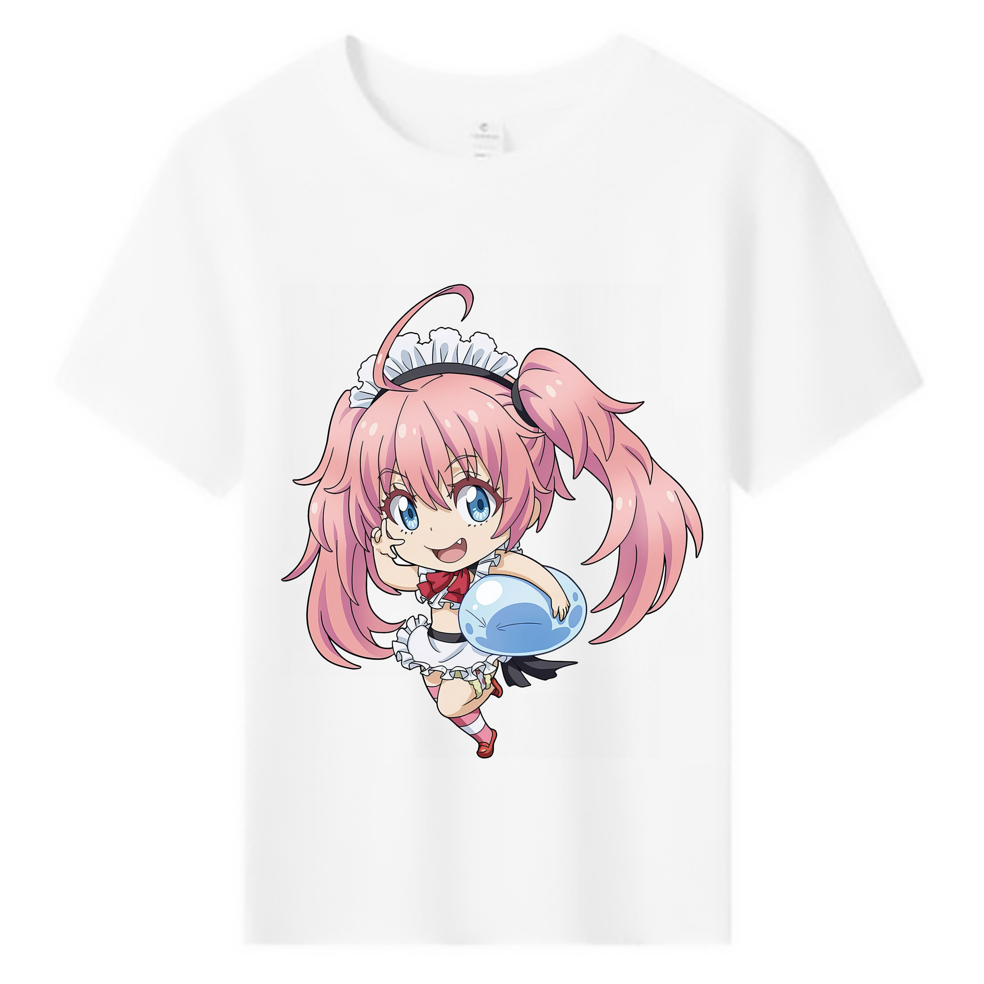 （画像用） 転スラ Regarding Reincarnated to Slime 綿100％キッズTシャツ（フロントプリント）