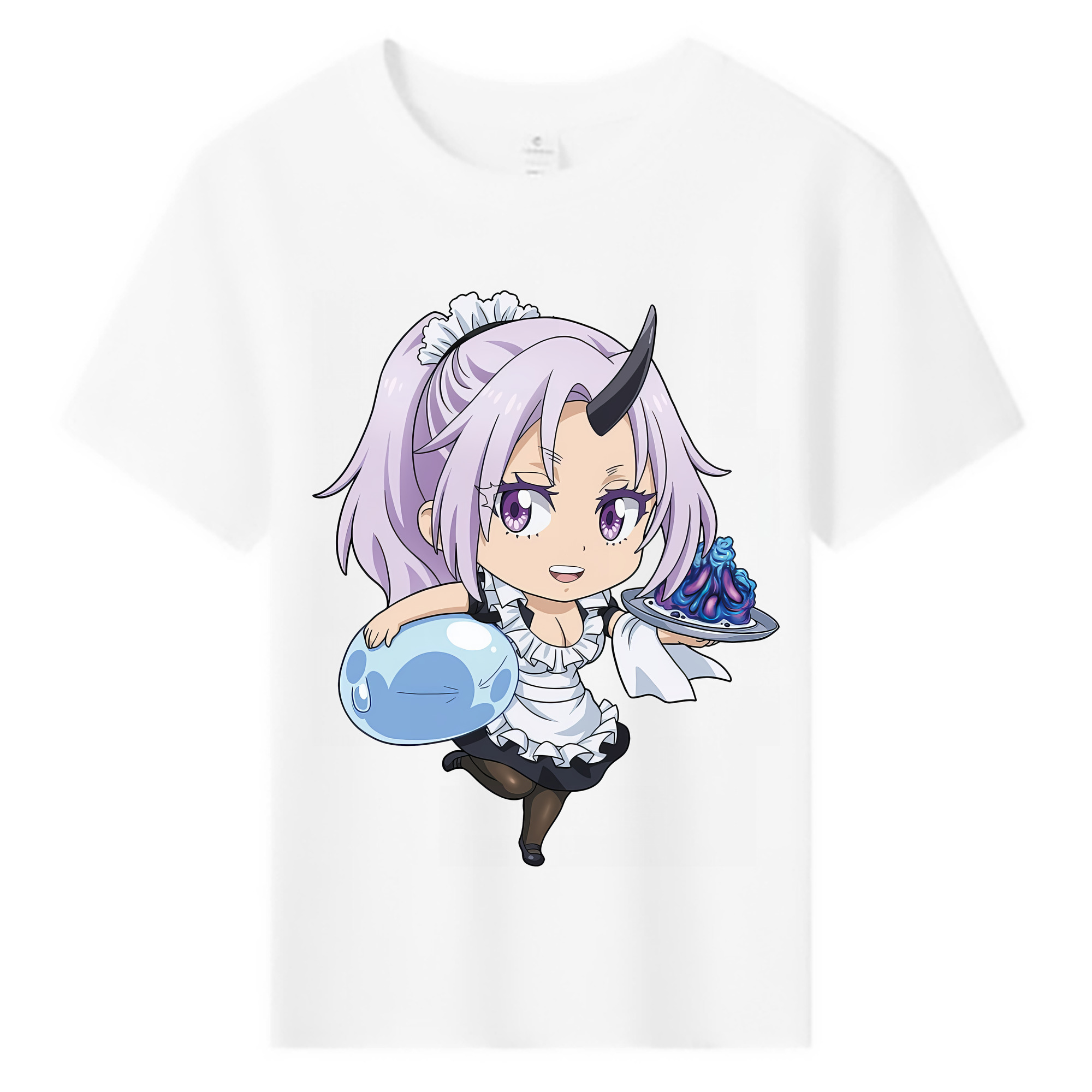 （画像用） 転スラ Regarding Reincarnated to Slime 綿100％キッズTシャツ（フロントプリント）