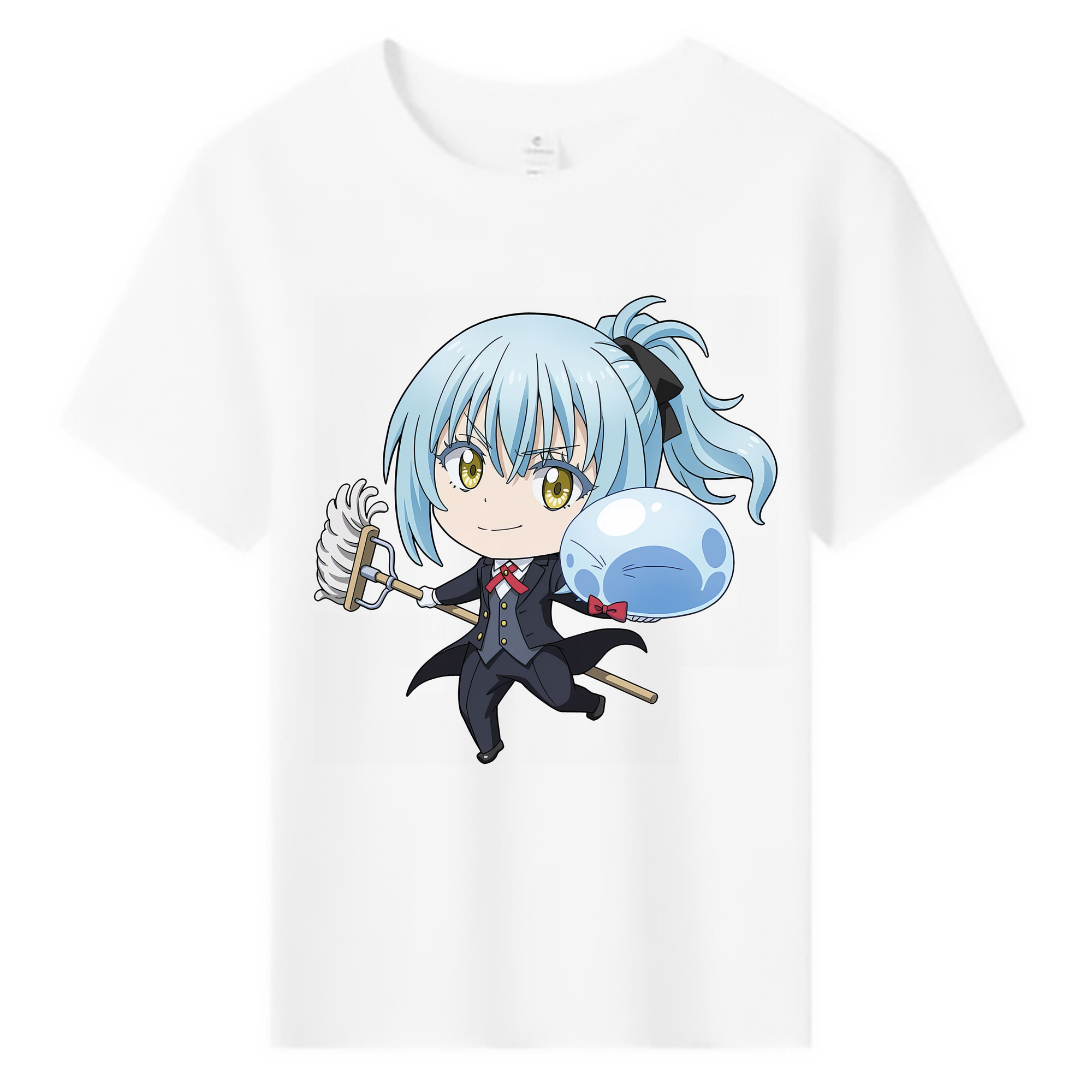 （画像用） 転スラ Regarding Reincarnated to Slime 綿100％キッズTシャツ（フロントプリント）