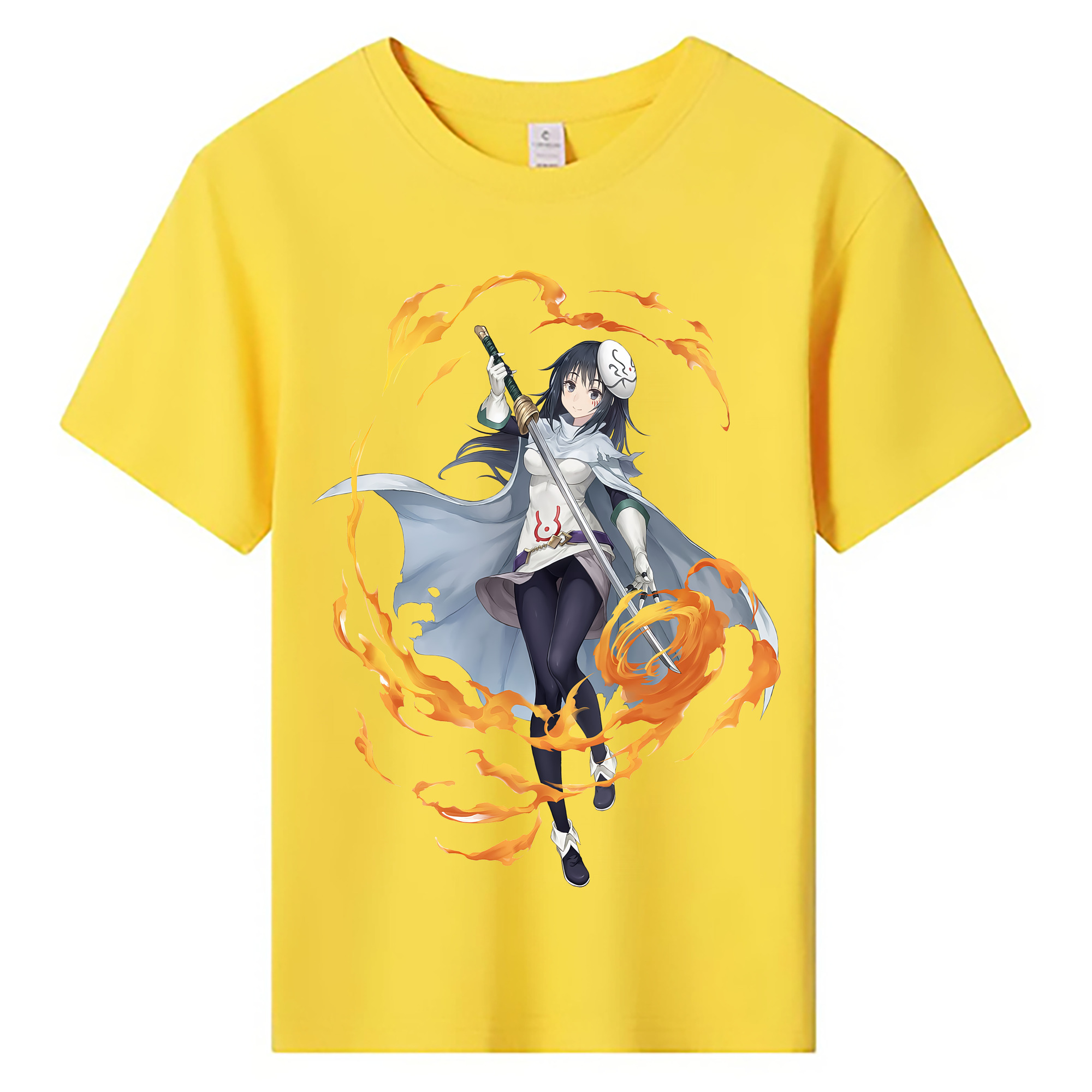 （画像用） 転スラ Regarding Reincarnated to Slime 綿100％キッズTシャツ（フロントプリント）