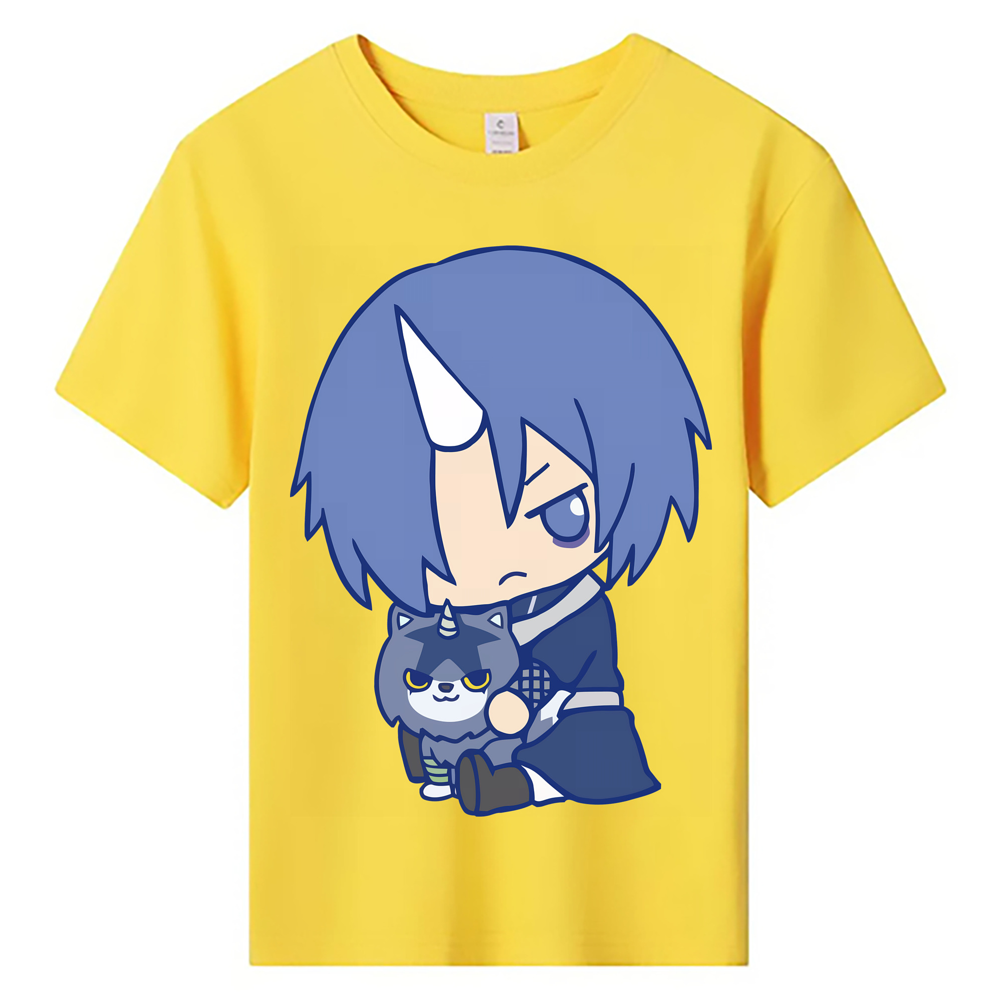 （画像用） 転スラ Regarding Reincarnated to Slime 綿100％キッズTシャツ（フロントプリント）
