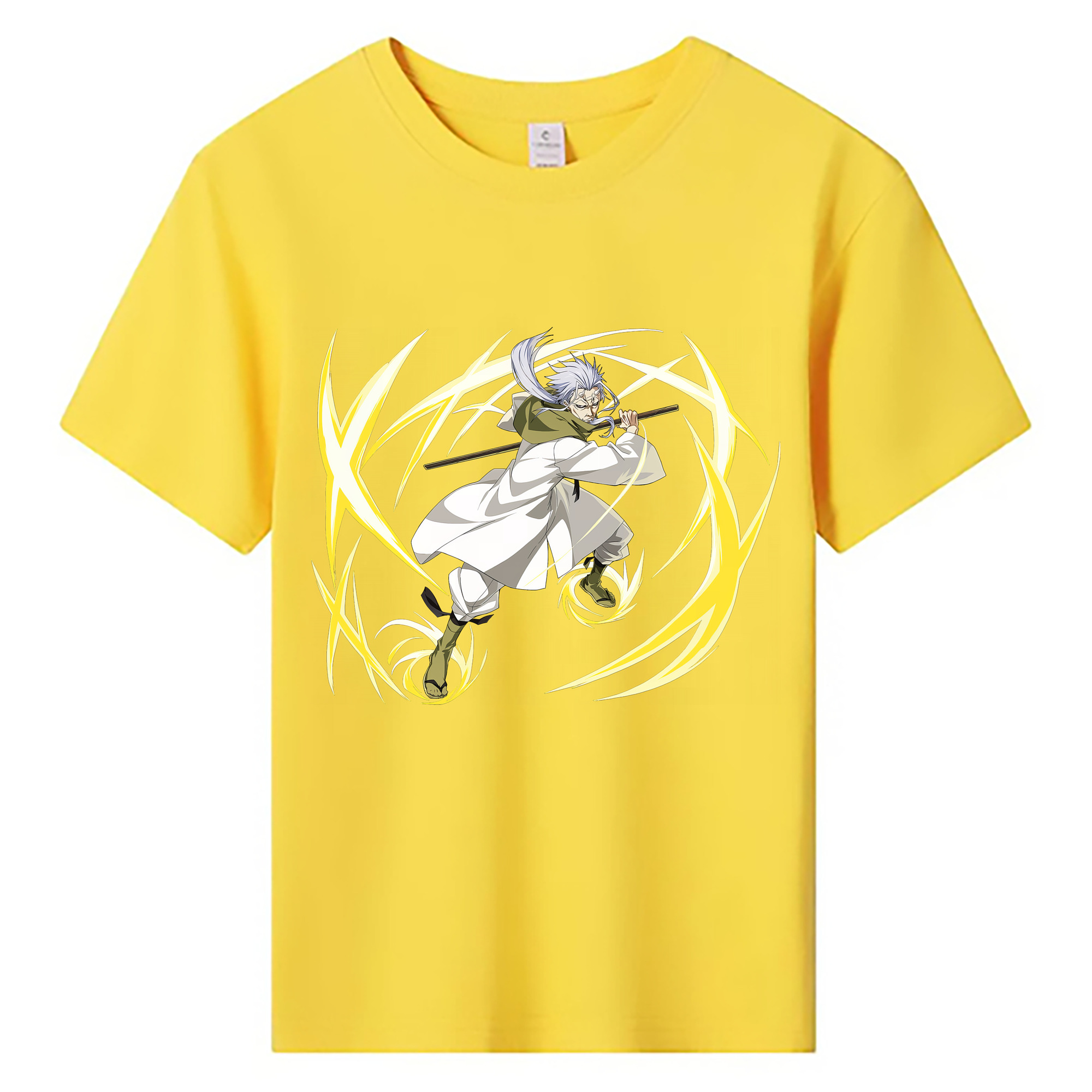 （画像用） 転スラ Regarding Reincarnated to Slime 綿100％キッズTシャツ（フロントプリント）