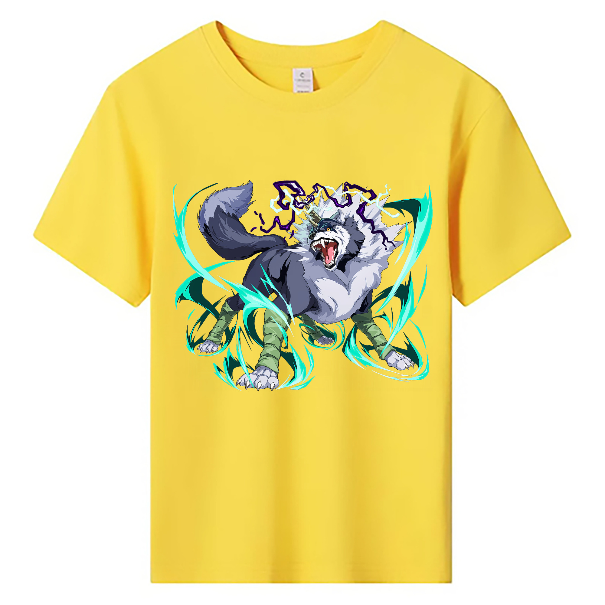 （画像用） 転スラ Regarding Reincarnated to Slime 綿100％キッズTシャツ（フロントプリント）