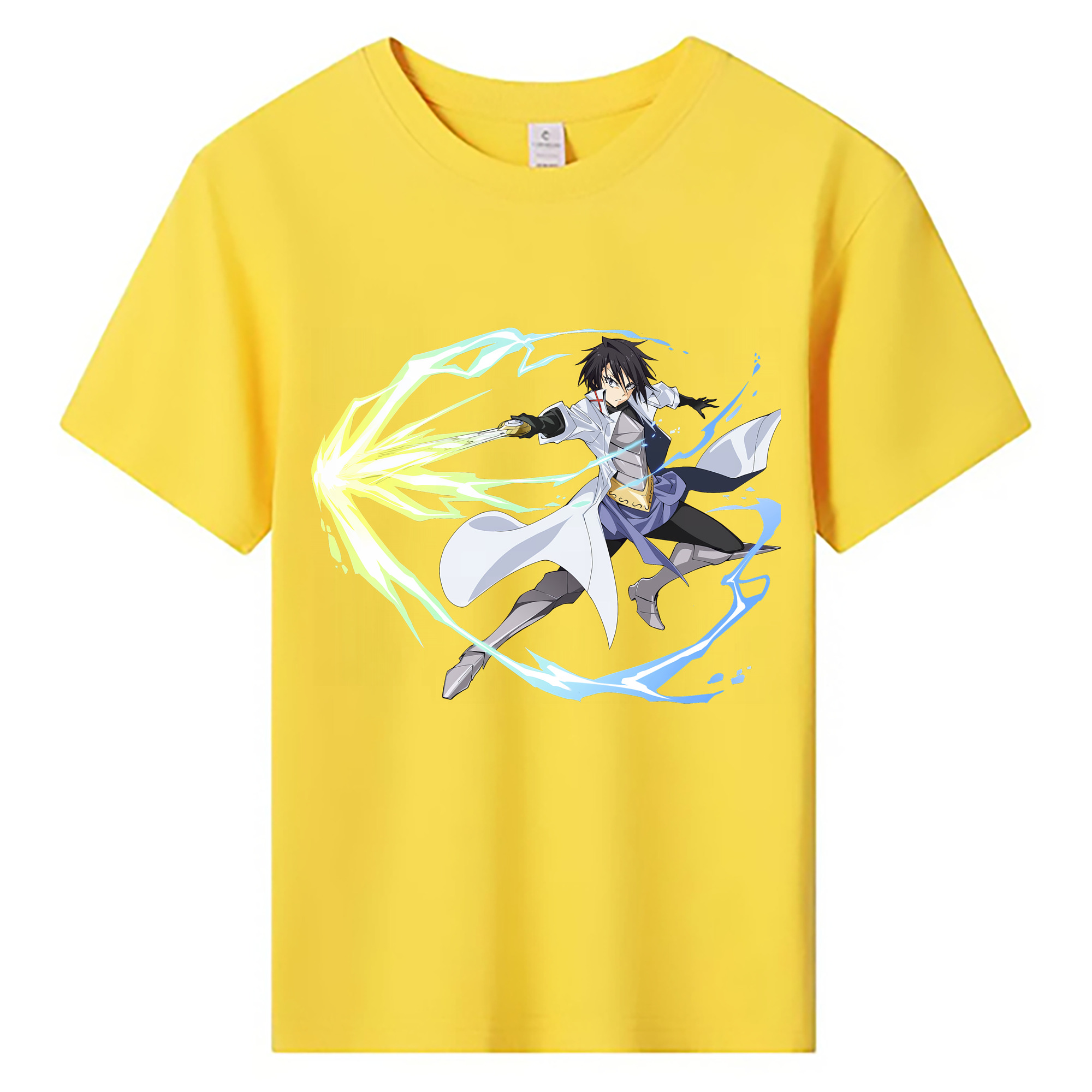 （画像用） 転スラ Regarding Reincarnated to Slime 綿100％キッズTシャツ（フロントプリント）