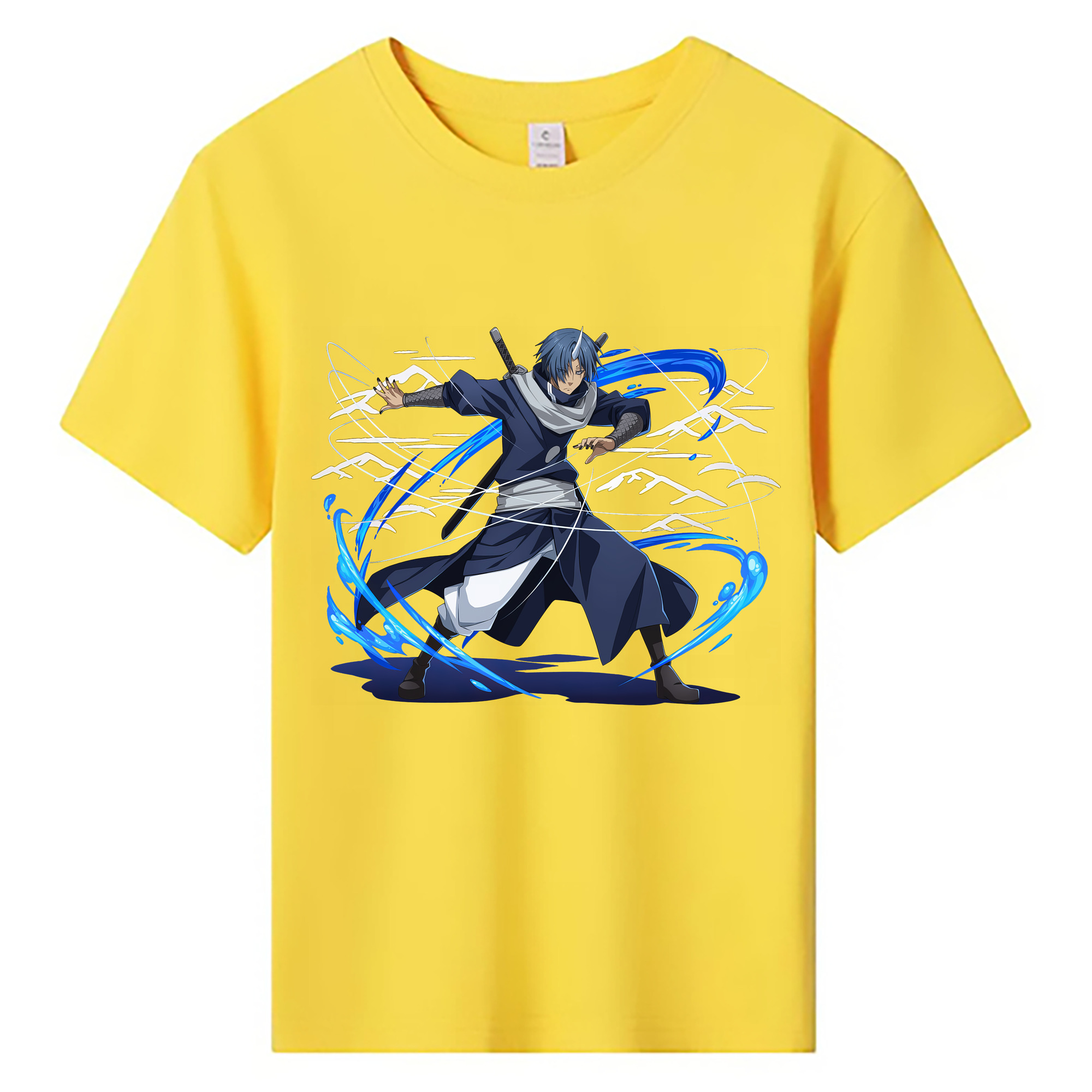（画像用） 転スラ Regarding Reincarnated to Slime 綿100％キッズTシャツ（フロントプリント）