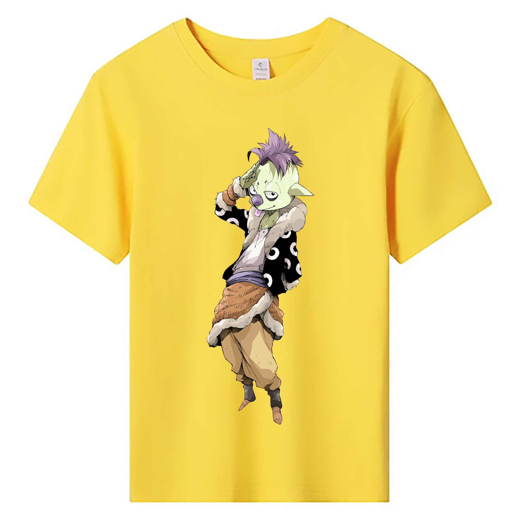 （画像用） 転スラ Regarding Reincarnated to Slime 綿100％キッズTシャツ（フロントプリント）