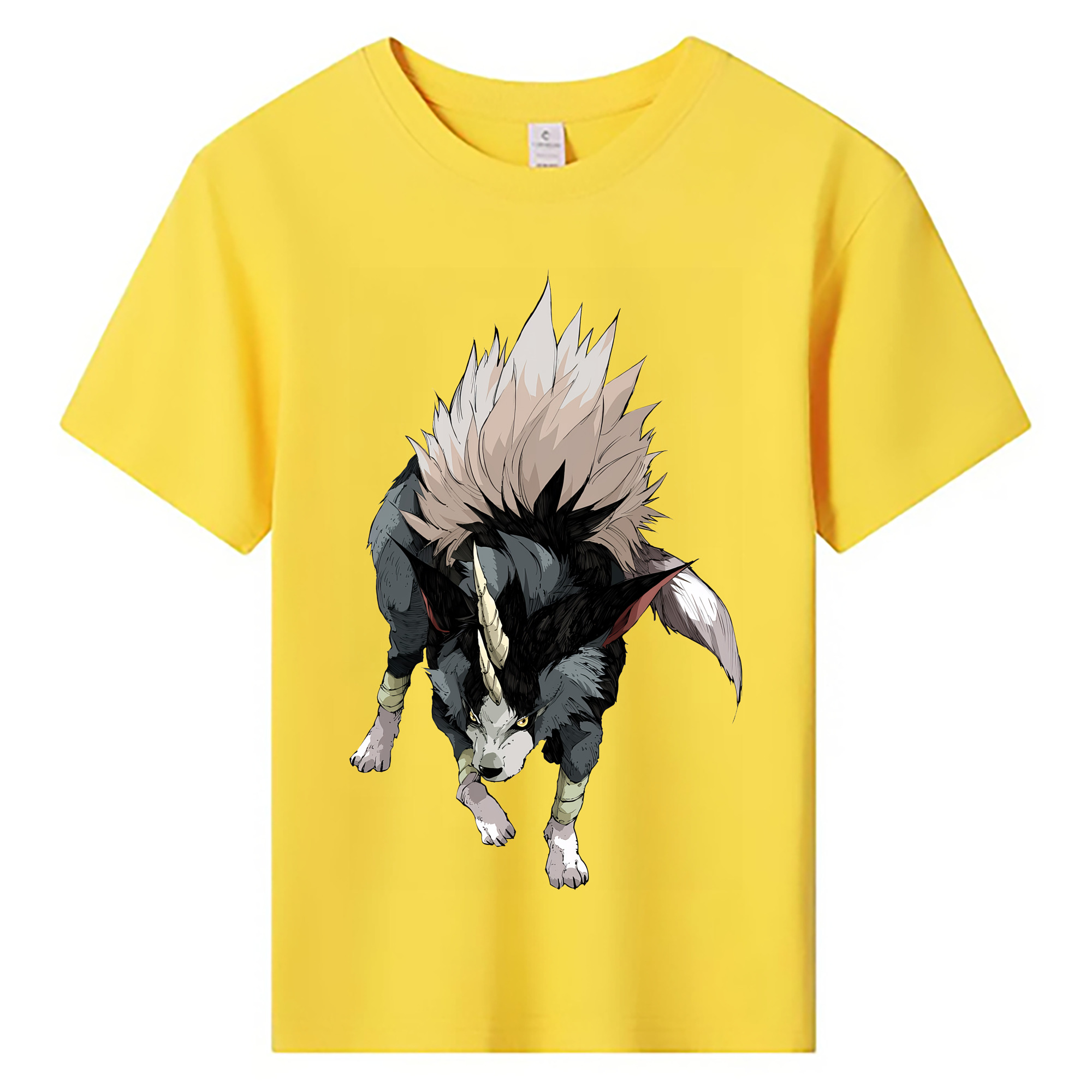（画像用） 転スラ Regarding Reincarnated to Slime 綿100％キッズTシャツ（フロントプリント）