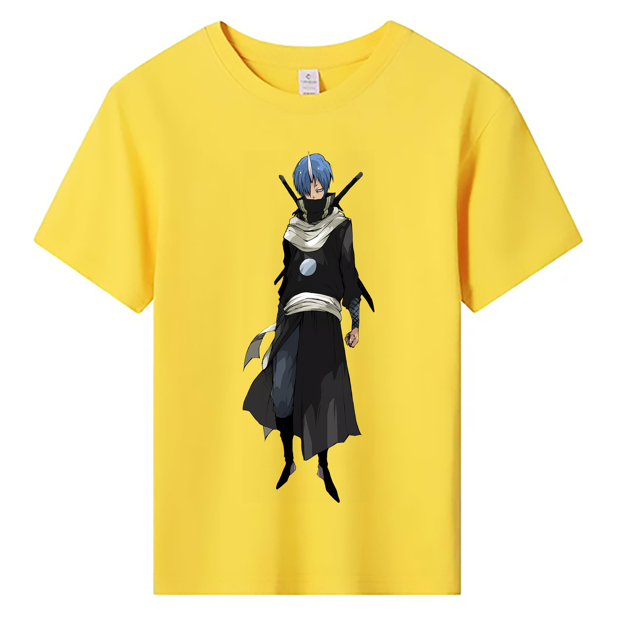 （画像用） 転スラ Regarding Reincarnated to Slime 綿100％キッズTシャツ（フロントプリント）