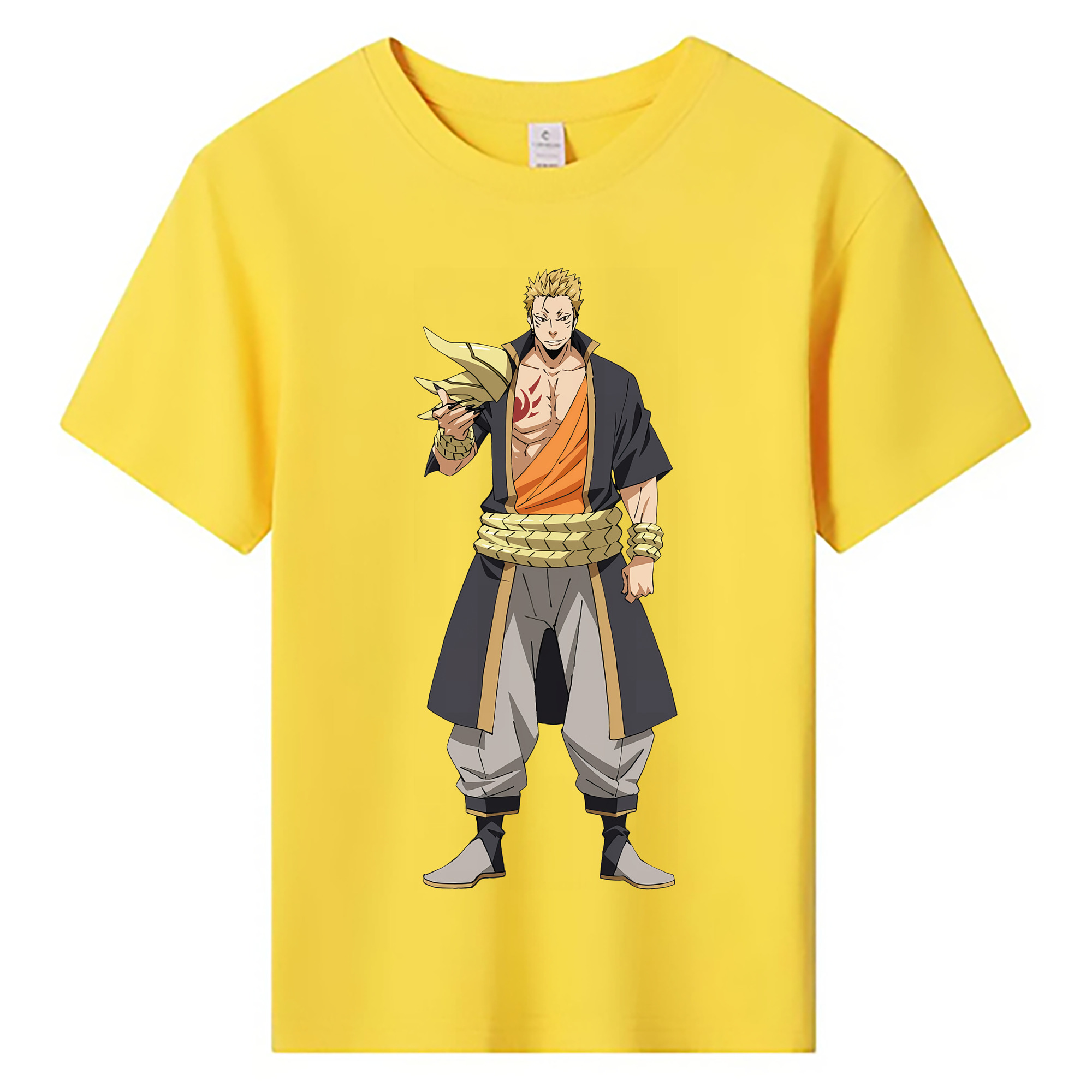 （画像用） 転スラ Regarding Reincarnated to Slime 綿100％キッズTシャツ（フロントプリント）