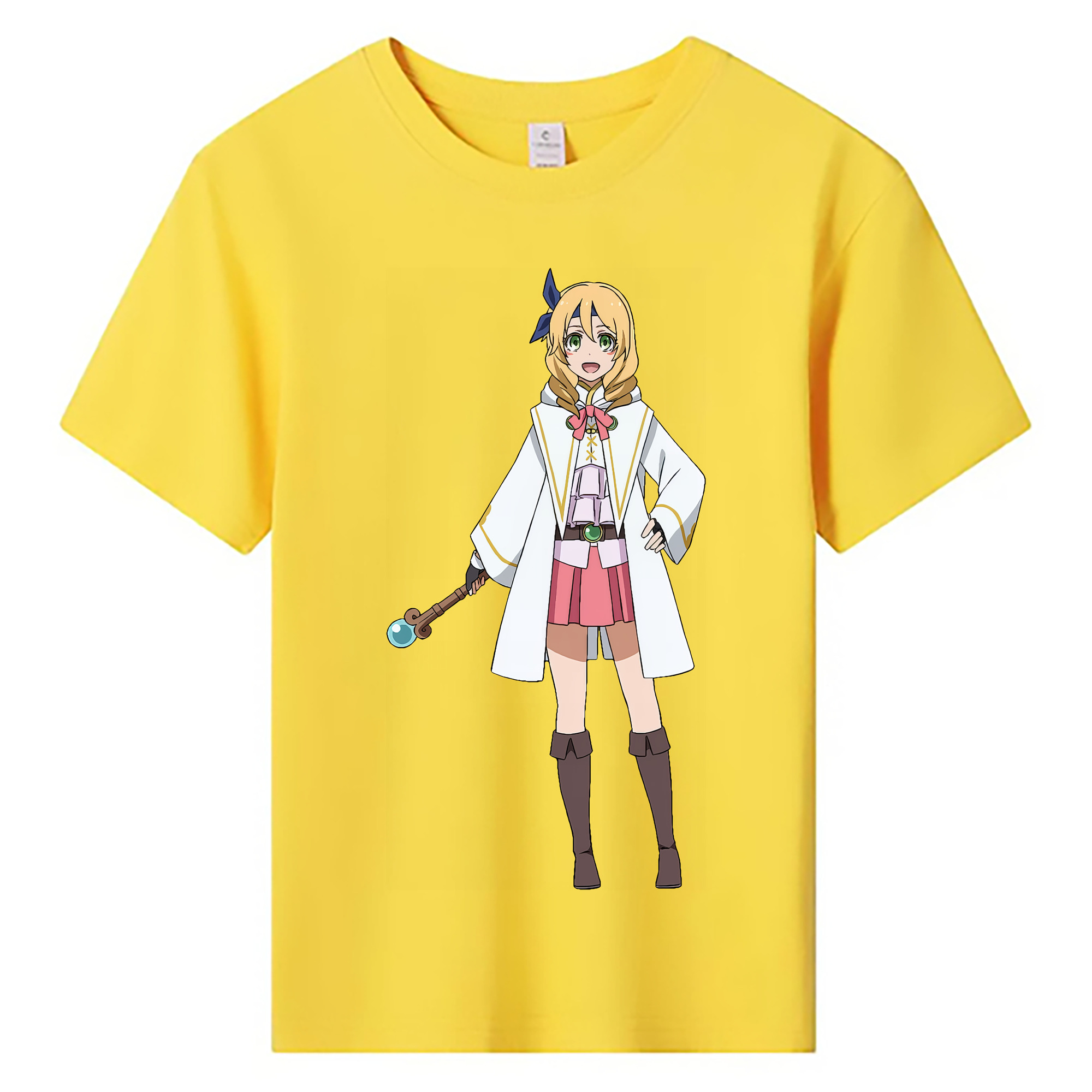 （画像用） 転スラ Regarding Reincarnated to Slime 綿100％キッズTシャツ（フロントプリント）