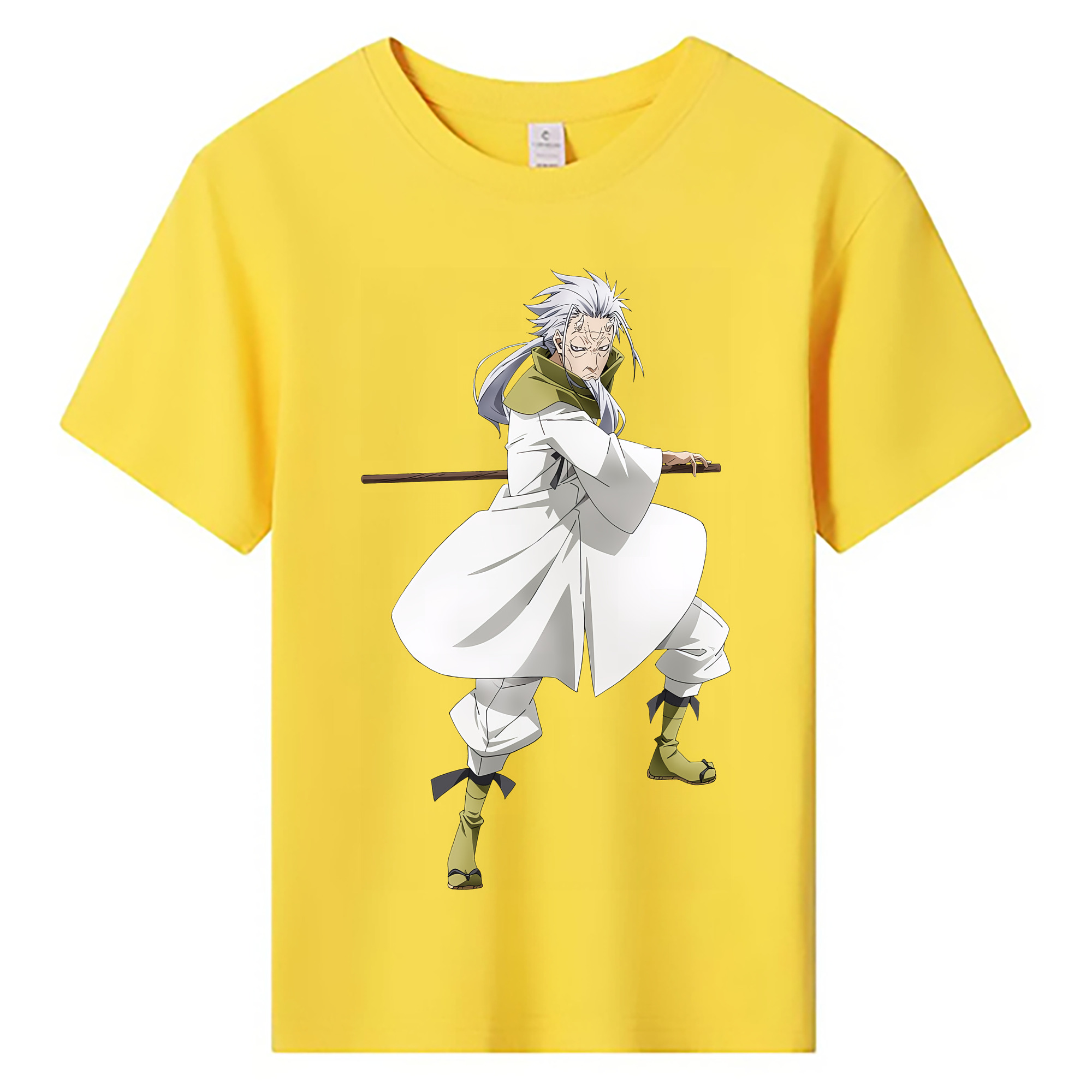 （画像用） 転スラ Regarding Reincarnated to Slime 綿100％キッズTシャツ（フロントプリント）