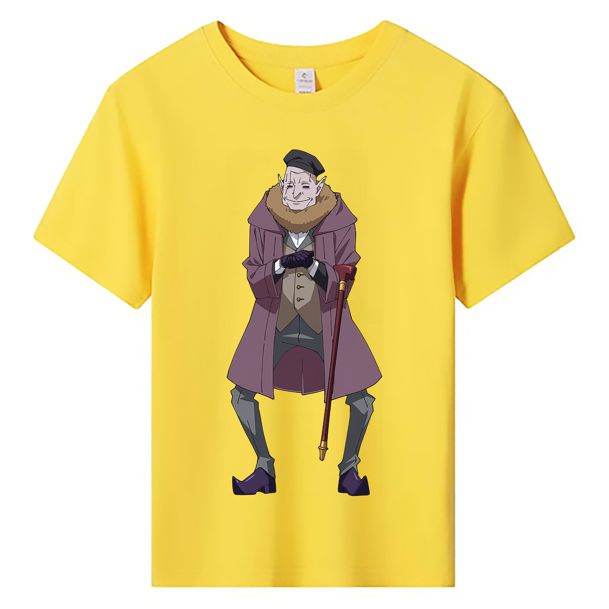 （画像用） 転スラ Regarding Reincarnated to Slime 綿100％キッズTシャツ（フロントプリント）