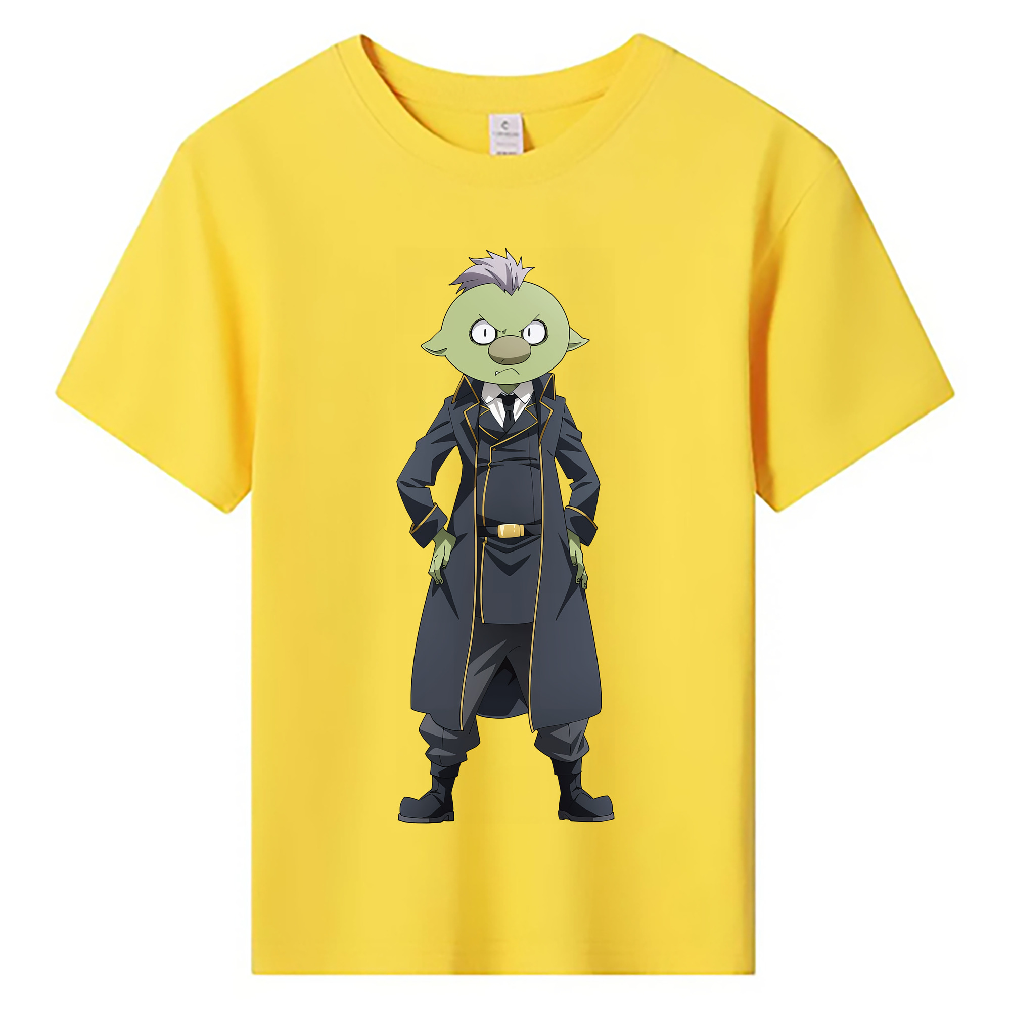（画像用） 転スラ Regarding Reincarnated to Slime 綿100％キッズTシャツ（フロントプリント）