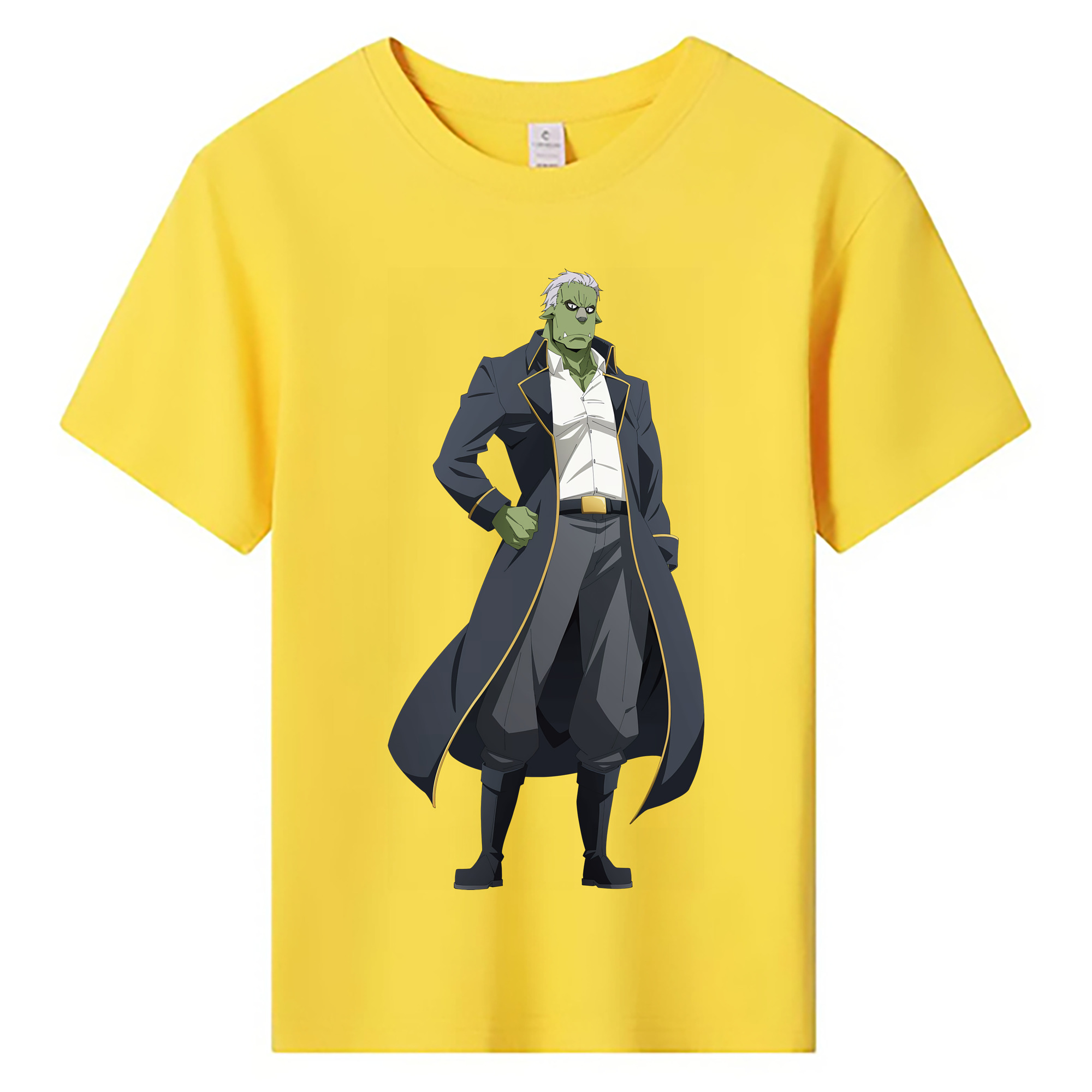 （画像用） 転スラ Regarding Reincarnated to Slime 綿100％キッズTシャツ（フロントプリント）