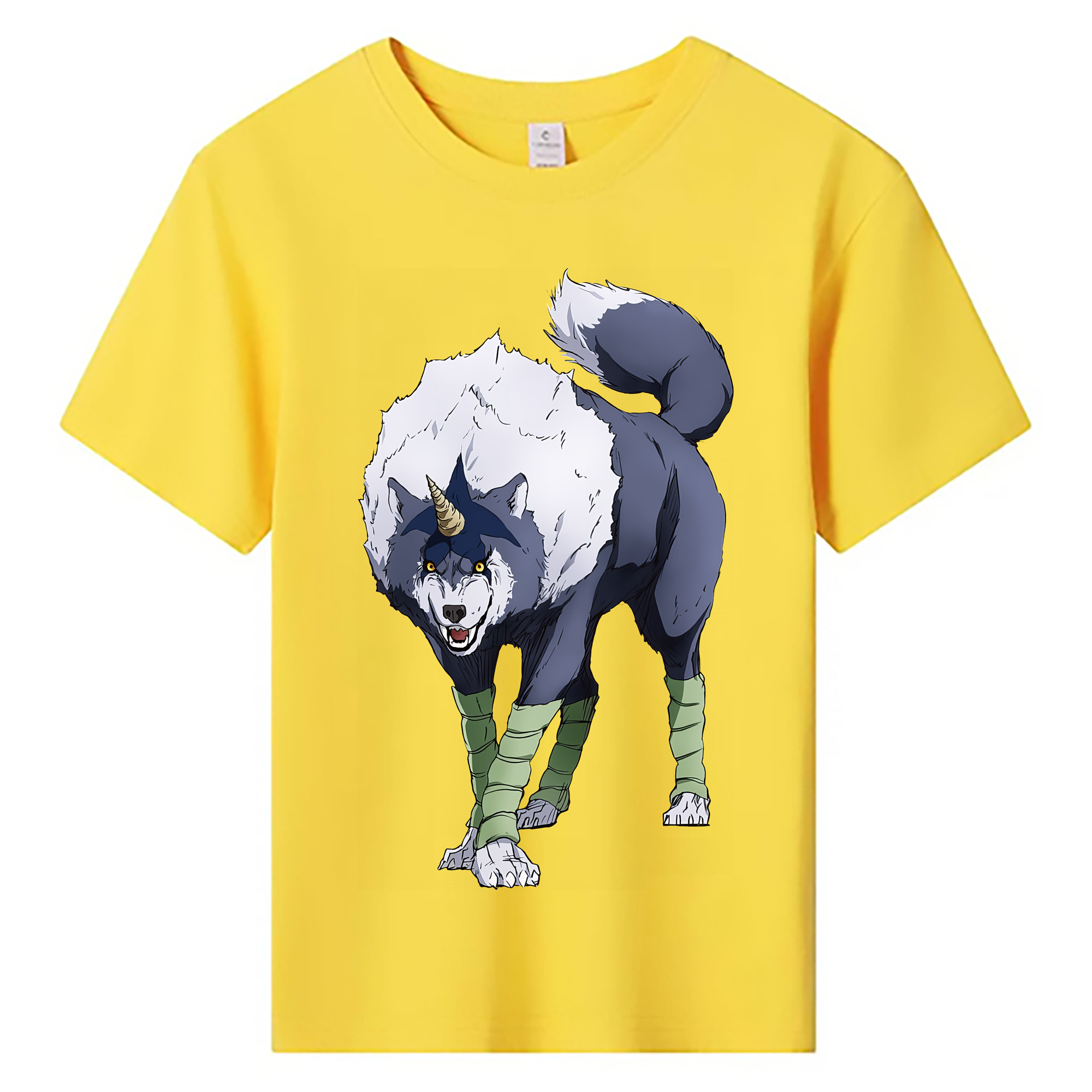 （画像用） 転スラ Regarding Reincarnated to Slime 綿100％キッズTシャツ（フロントプリント）