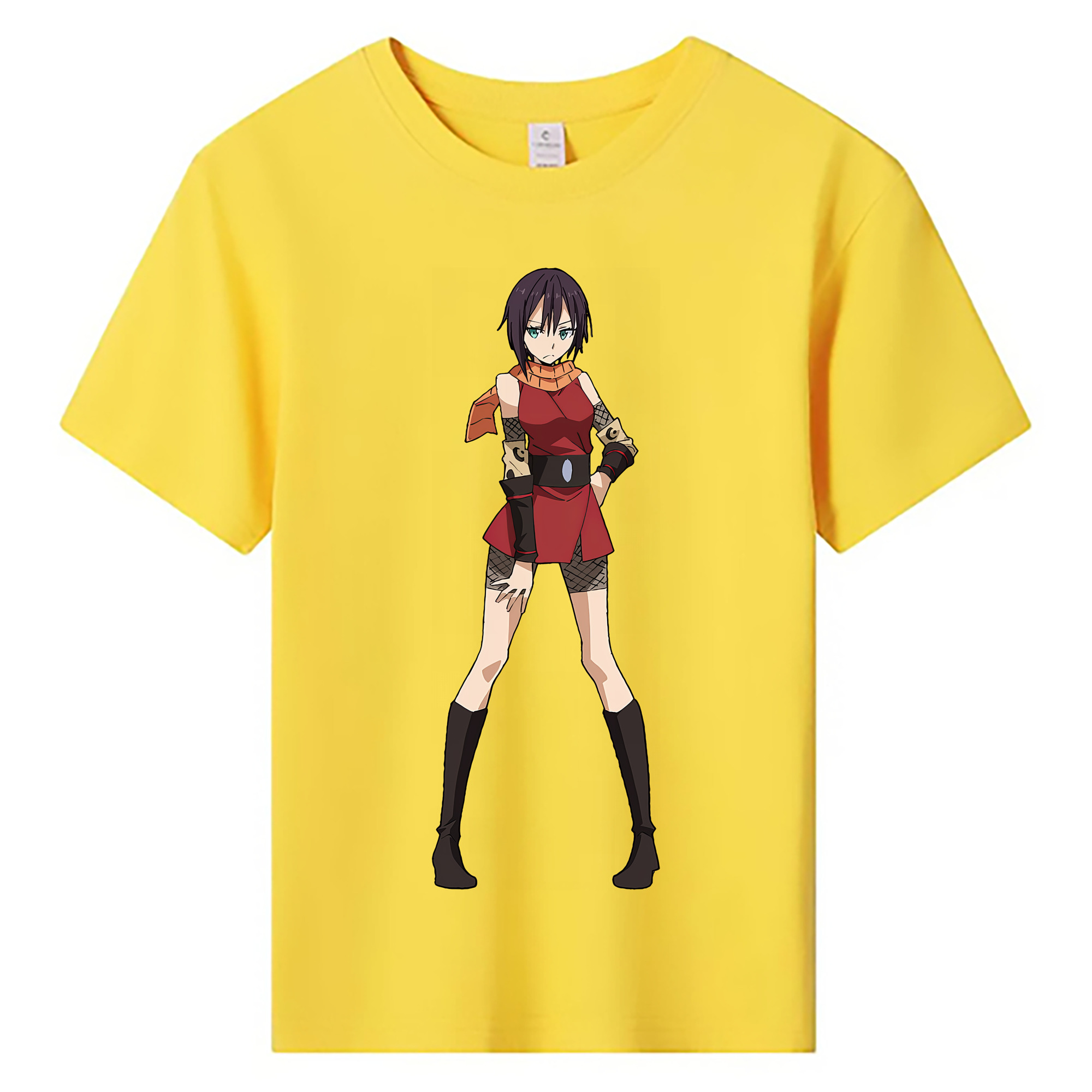 （画像用） 転スラ Regarding Reincarnated to Slime 綿100％キッズTシャツ（フロントプリント）