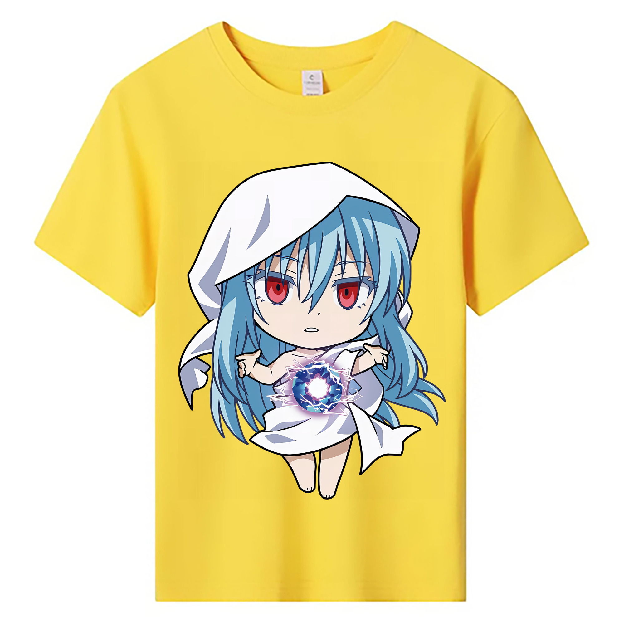 （画像用） 転スラ Regarding Reincarnated to Slime 綿100％キッズTシャツ（フロントプリント）