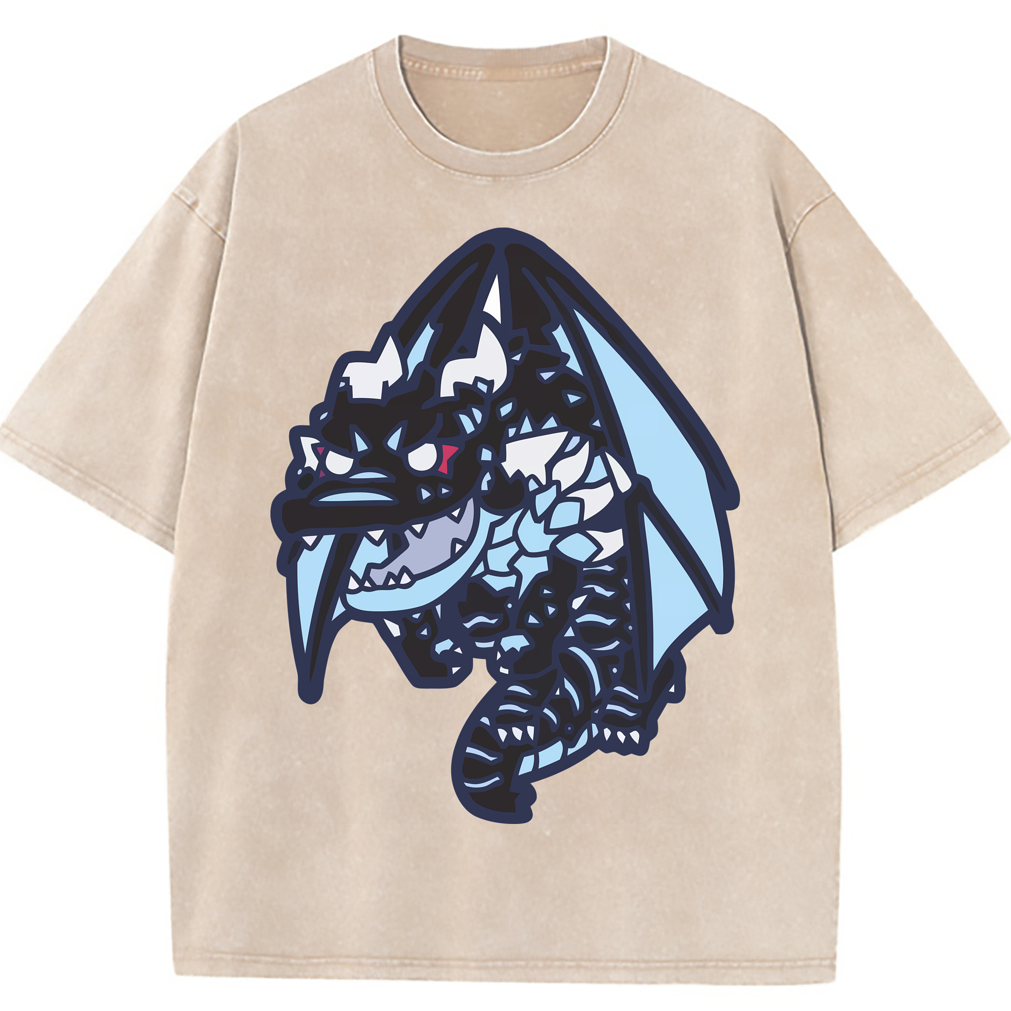 （画像用） 転スラ Regarding Reincarnated to Slime 綿100% ヴィンテージ風 半袖Tシャツ（フロントプリント）