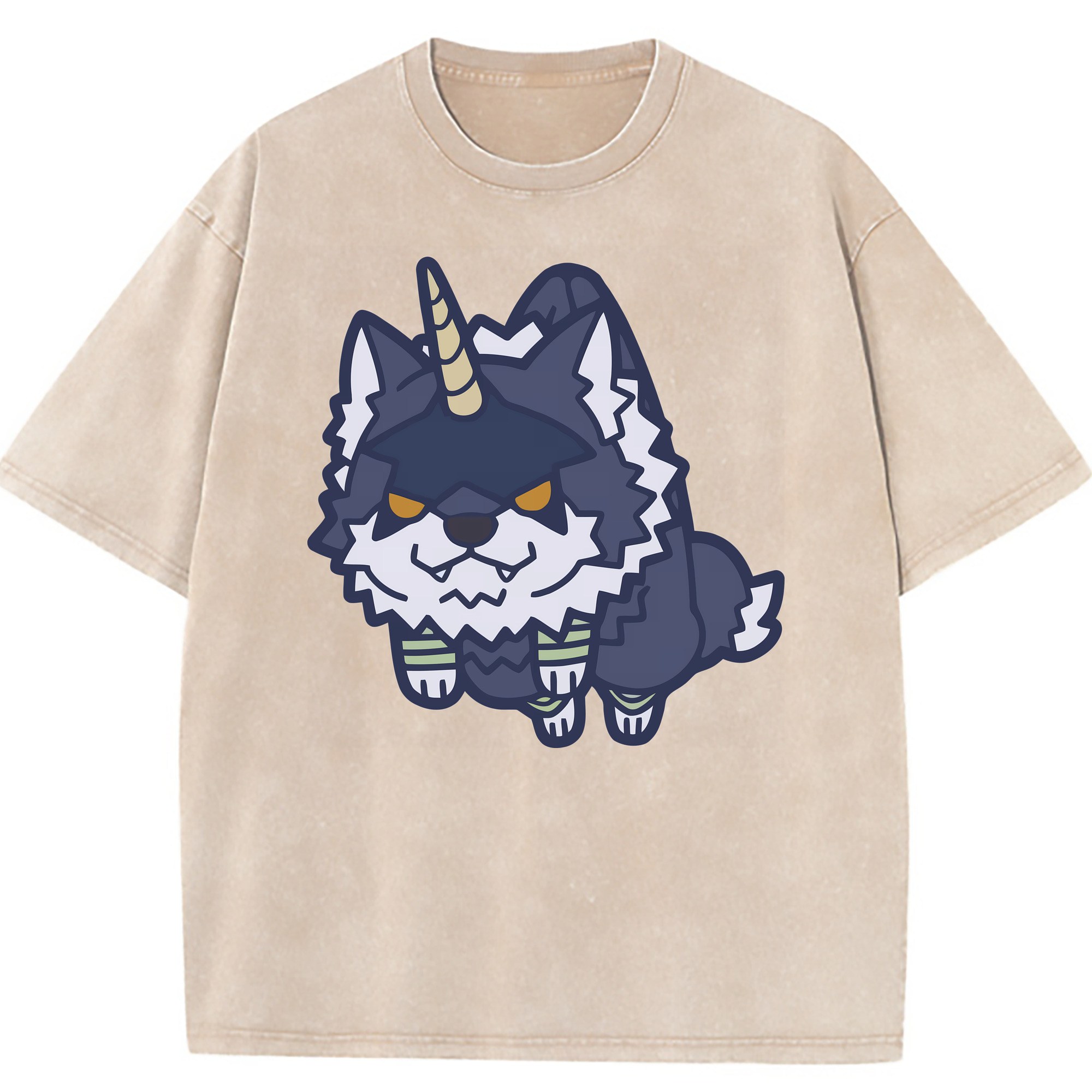 （画像用） 転スラ Regarding Reincarnated to Slime 綿100% ヴィンテージ風 半袖Tシャツ（フロントプリント）