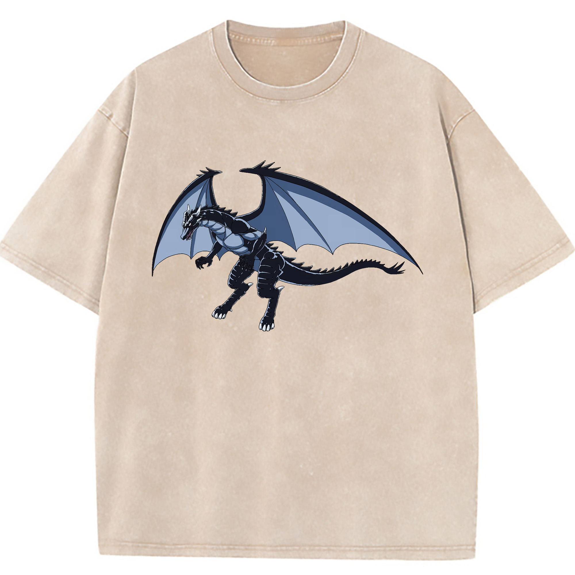 （画像用） 転スラ Regarding Reincarnated to Slime 綿100% ヴィンテージ風 半袖Tシャツ（フロントプリント）
