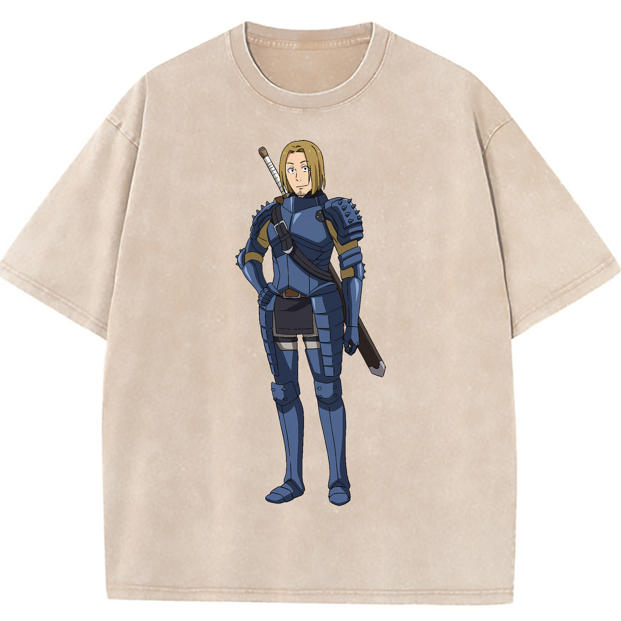 （画像用） 転スラ Regarding Reincarnated to Slime 綿100% ヴィンテージ風 半袖Tシャツ（フロントプリント）