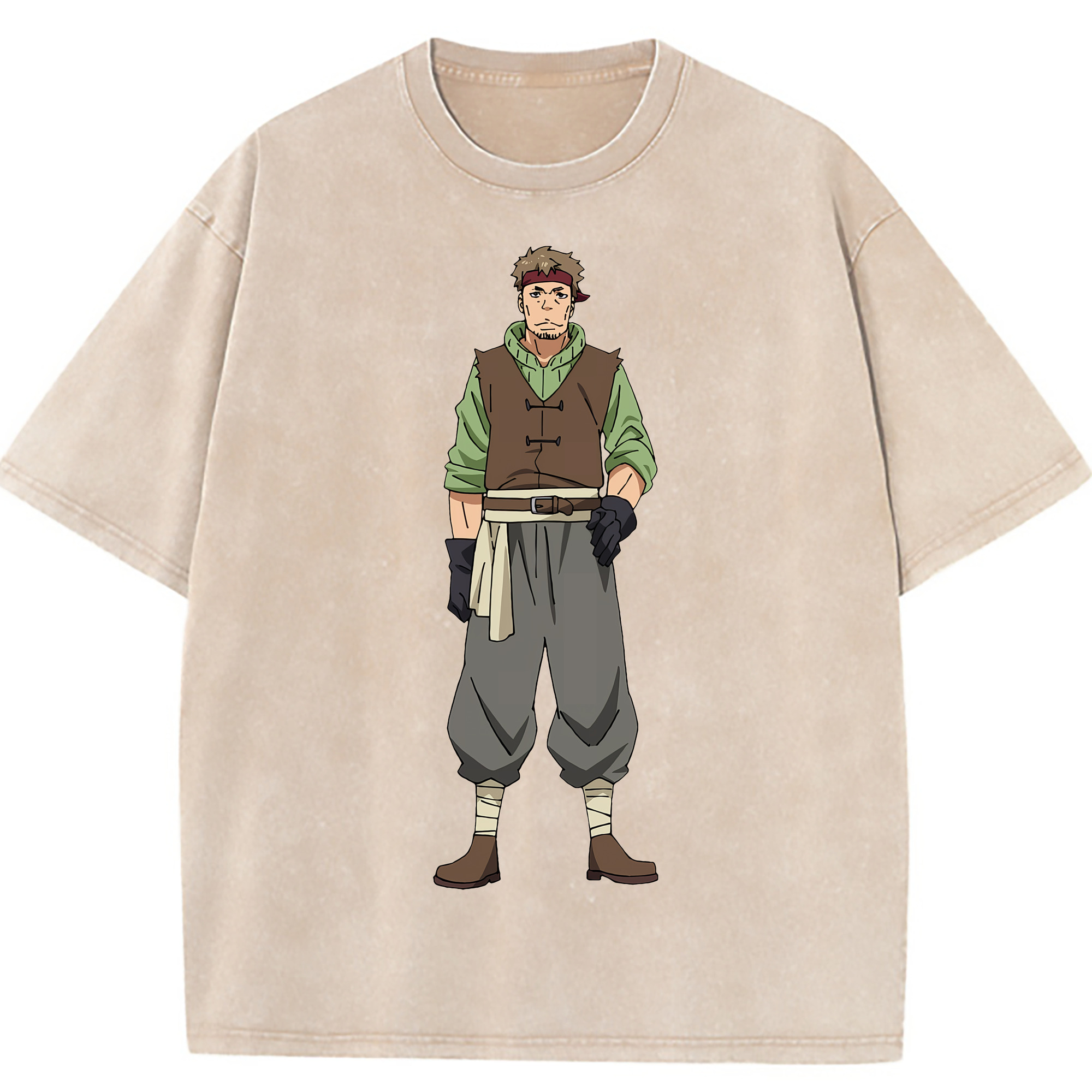 （画像用） 転スラ Regarding Reincarnated to Slime 綿100% ヴィンテージ風 半袖Tシャツ（フロントプリント）