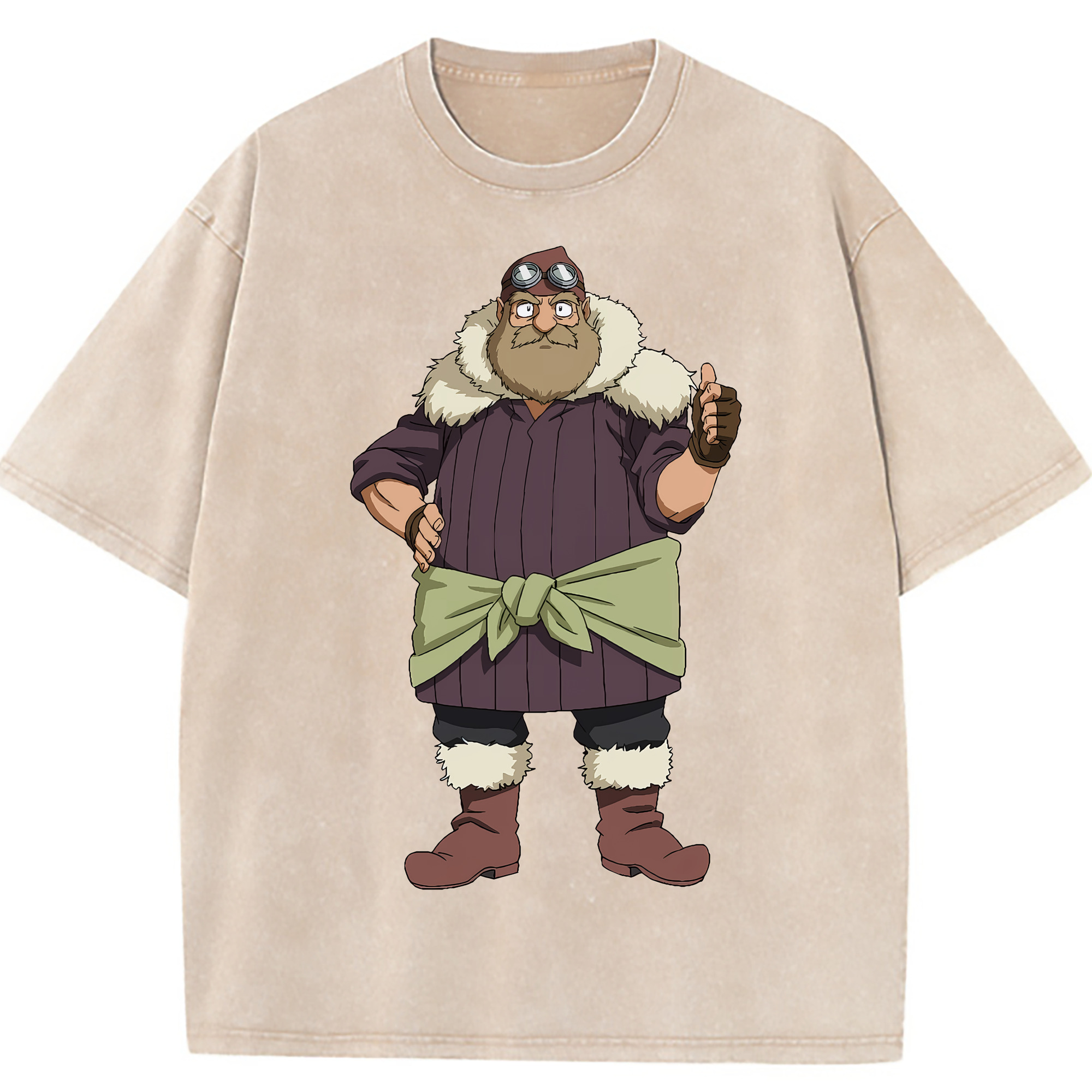 （画像用） 転スラ Regarding Reincarnated to Slime 綿100% ヴィンテージ風 半袖Tシャツ（フロントプリント）