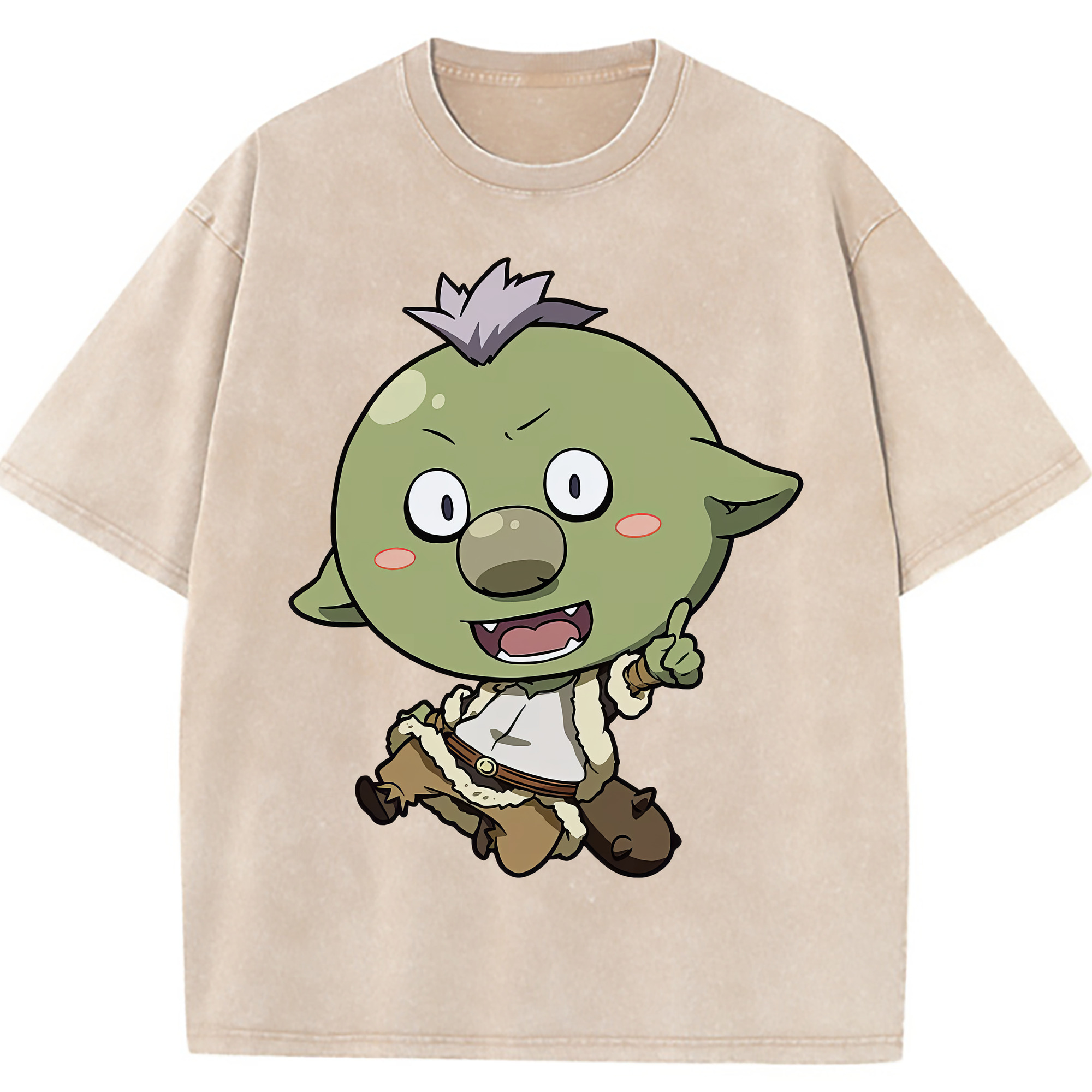（画像用） 転スラ Regarding Reincarnated to Slime 綿100% ヴィンテージ風 半袖Tシャツ（フロントプリント）