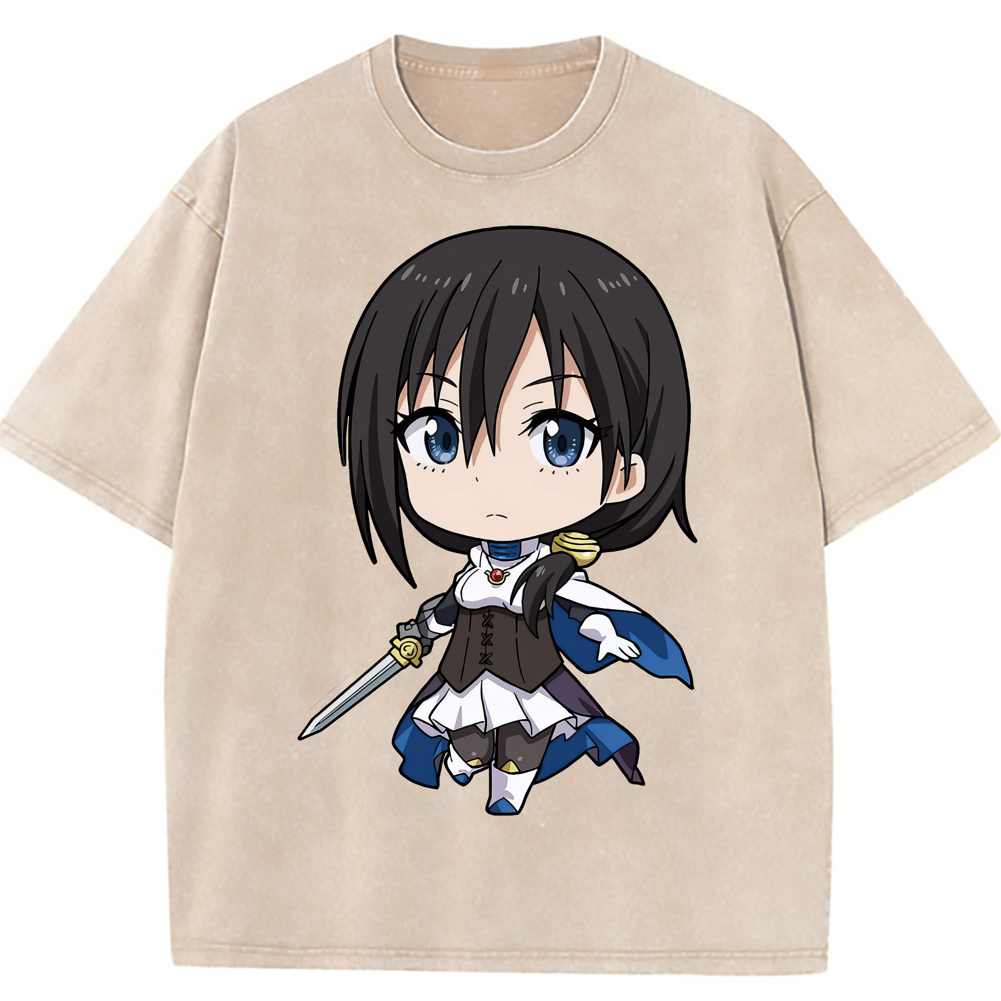 （画像用） 転スラ Regarding Reincarnated to Slime 綿100% ヴィンテージ風 半袖Tシャツ（フロントプリント）