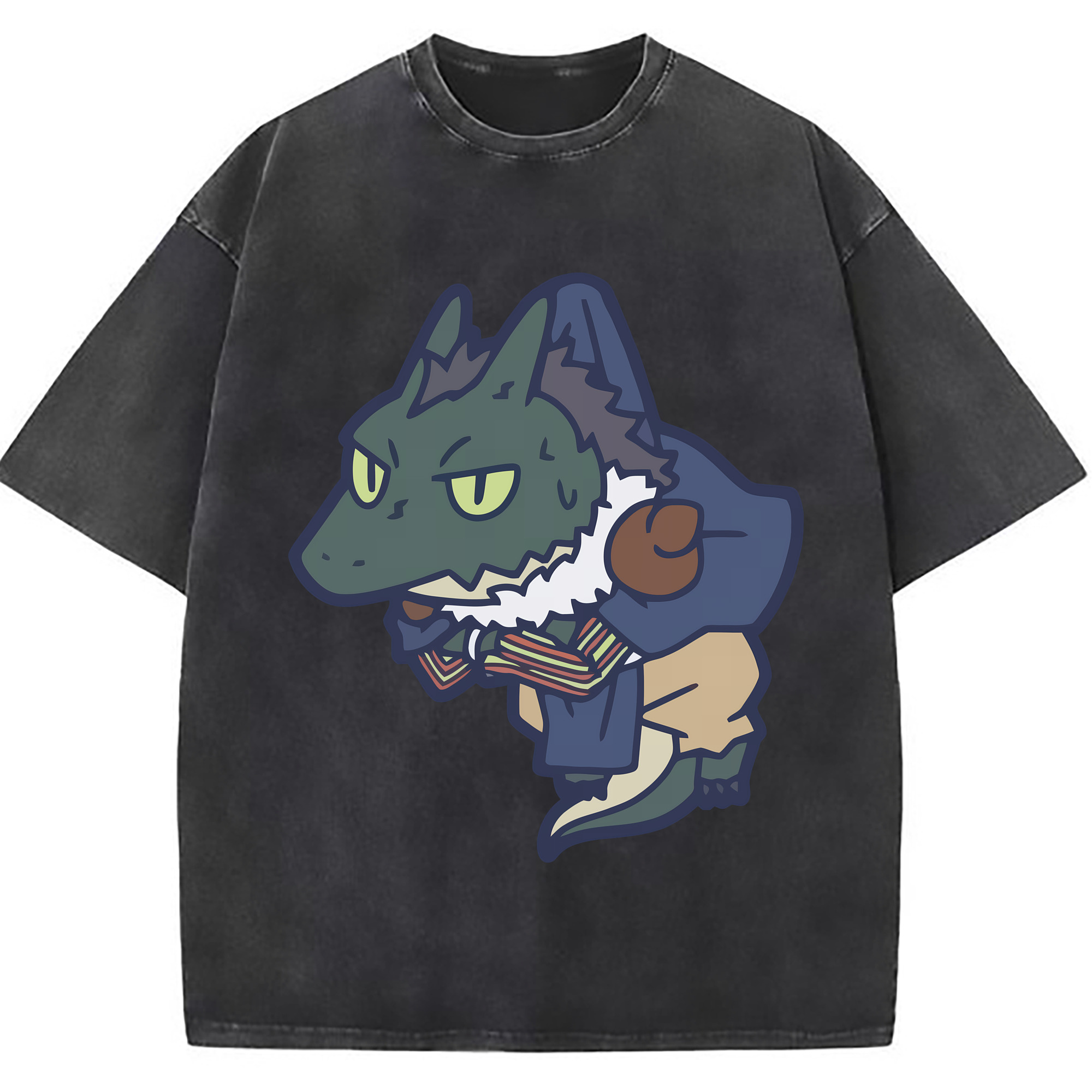 （画像用） 転スラ Regarding Reincarnated to Slime 綿100% ヴィンテージ風 半袖Tシャツ（フロントプリント）