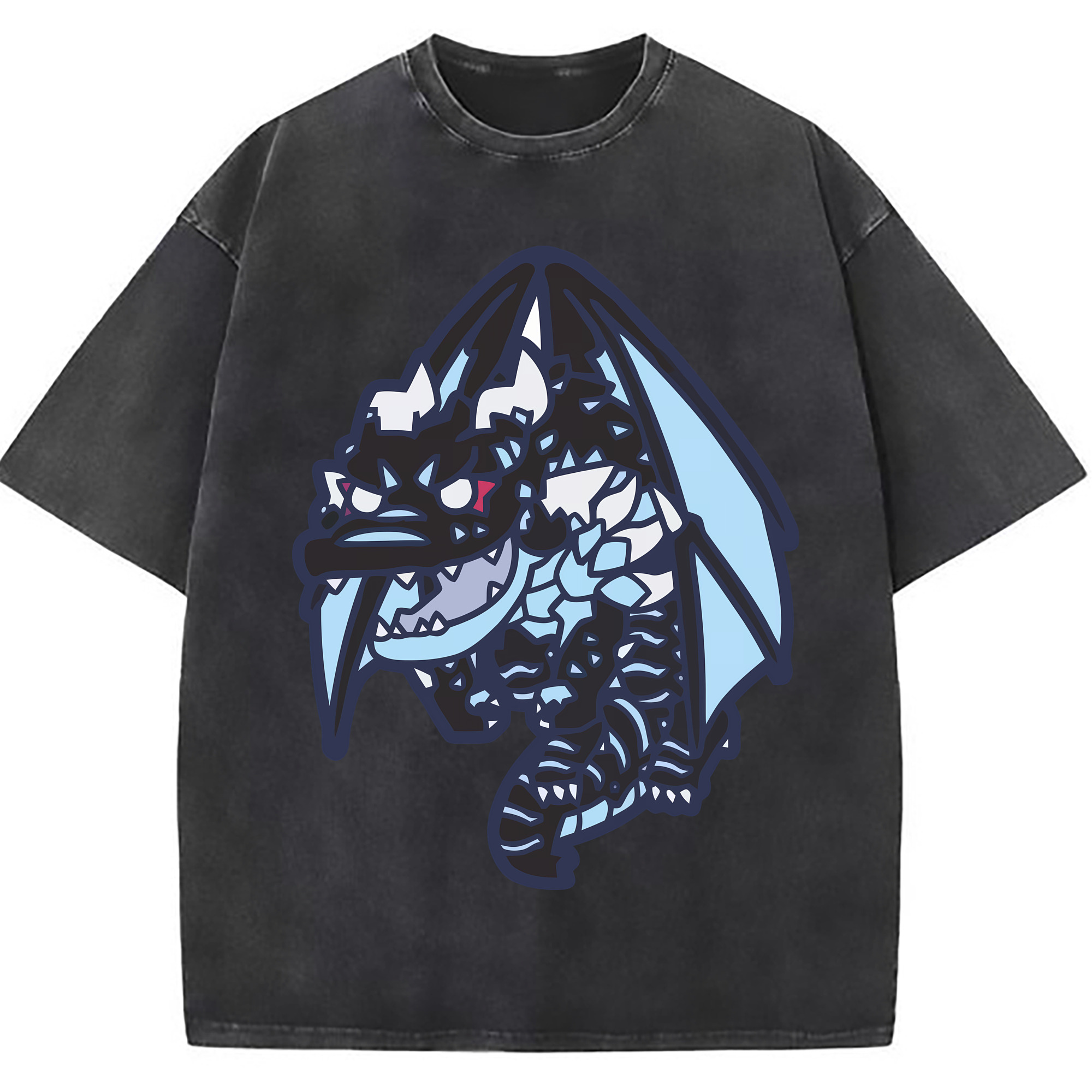 （画像用） 転スラ Regarding Reincarnated to Slime 綿100% ヴィンテージ風 半袖Tシャツ（フロントプリント）