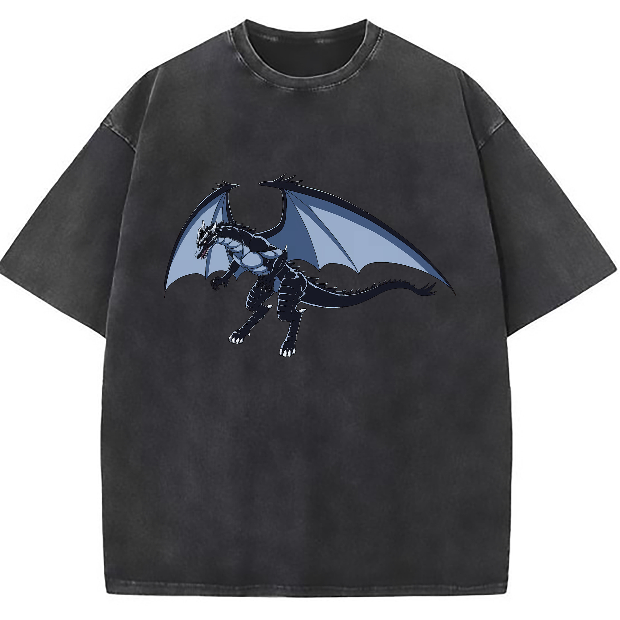 （画像用） 転スラ Regarding Reincarnated to Slime 綿100% ヴィンテージ風 半袖Tシャツ（フロントプリント）