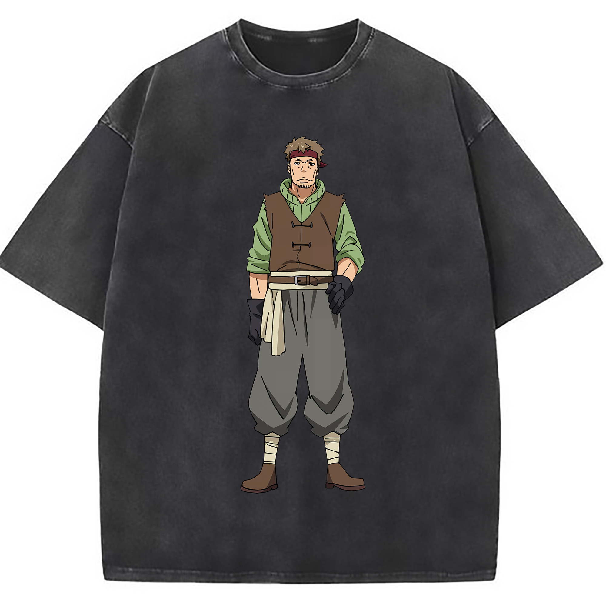 （画像用） 転スラ Regarding Reincarnated to Slime 綿100% ヴィンテージ風 半袖Tシャツ（フロントプリント）