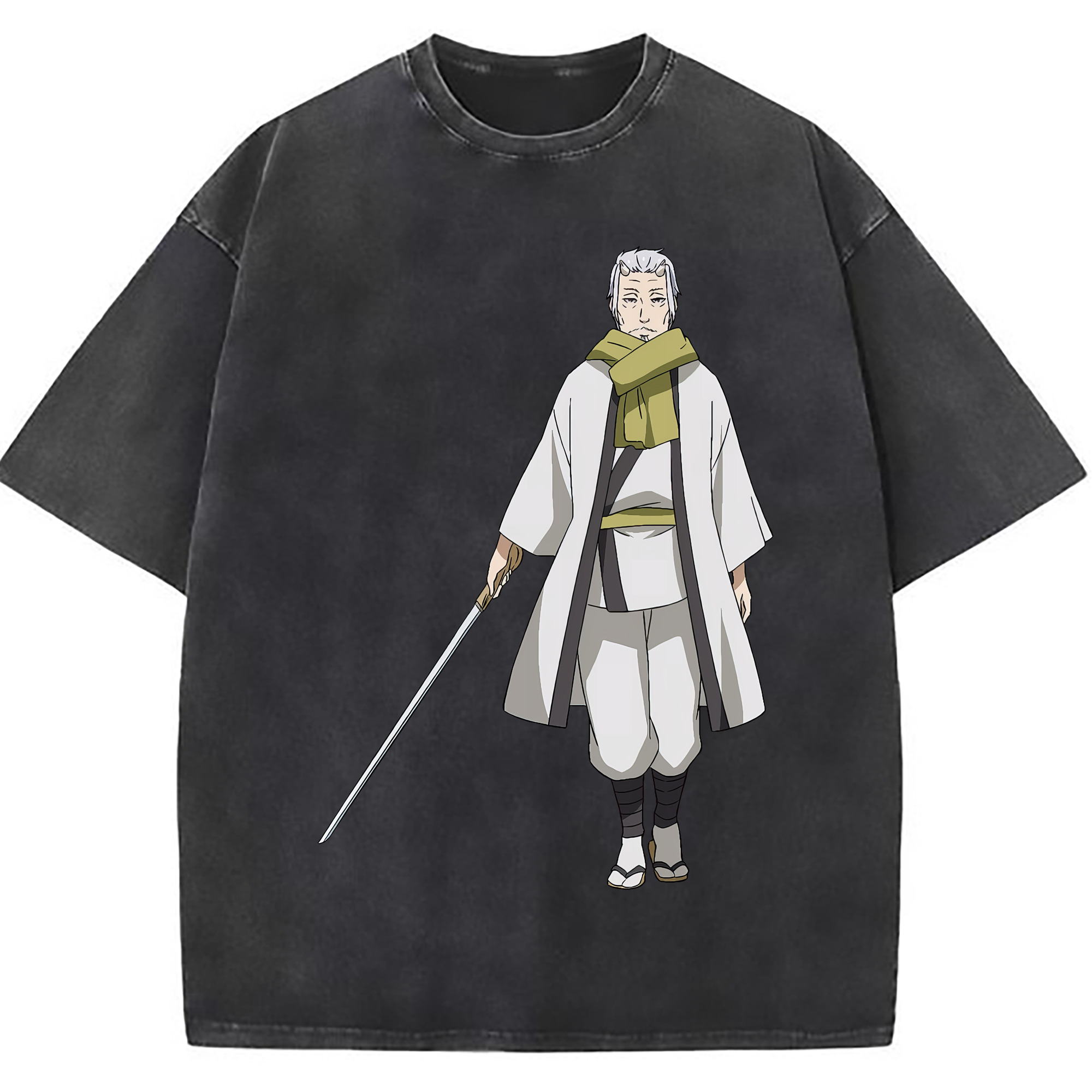 （画像用） 転スラ Regarding Reincarnated to Slime 綿100% ヴィンテージ風 半袖Tシャツ（フロントプリント）
