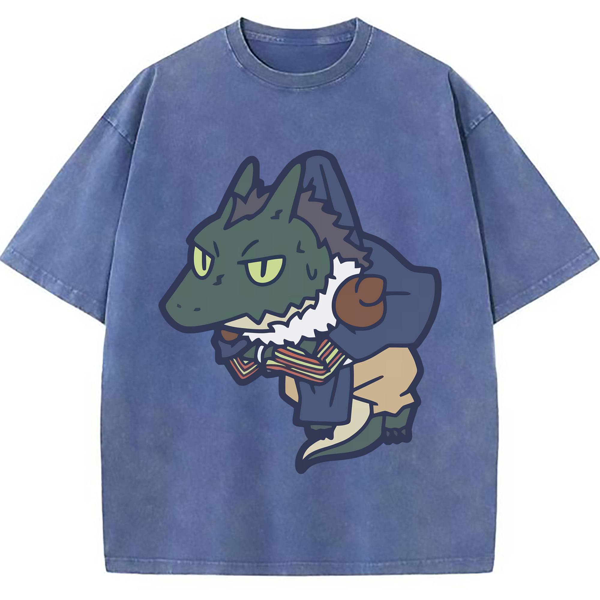 （画像用） 転スラ Regarding Reincarnated to Slime 綿100% ヴィンテージ風 半袖Tシャツ（フロントプリント）