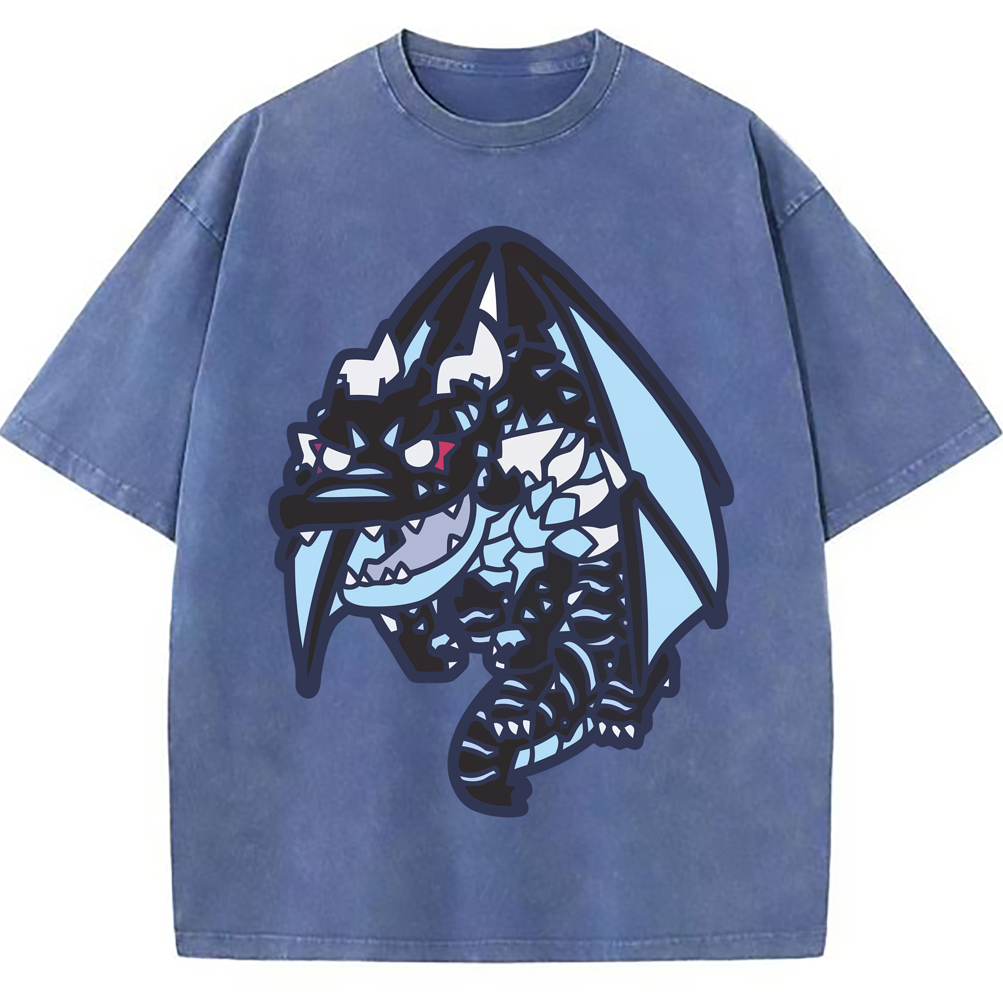 （画像用） 転スラ Regarding Reincarnated to Slime 綿100% ヴィンテージ風 半袖Tシャツ（フロントプリント）