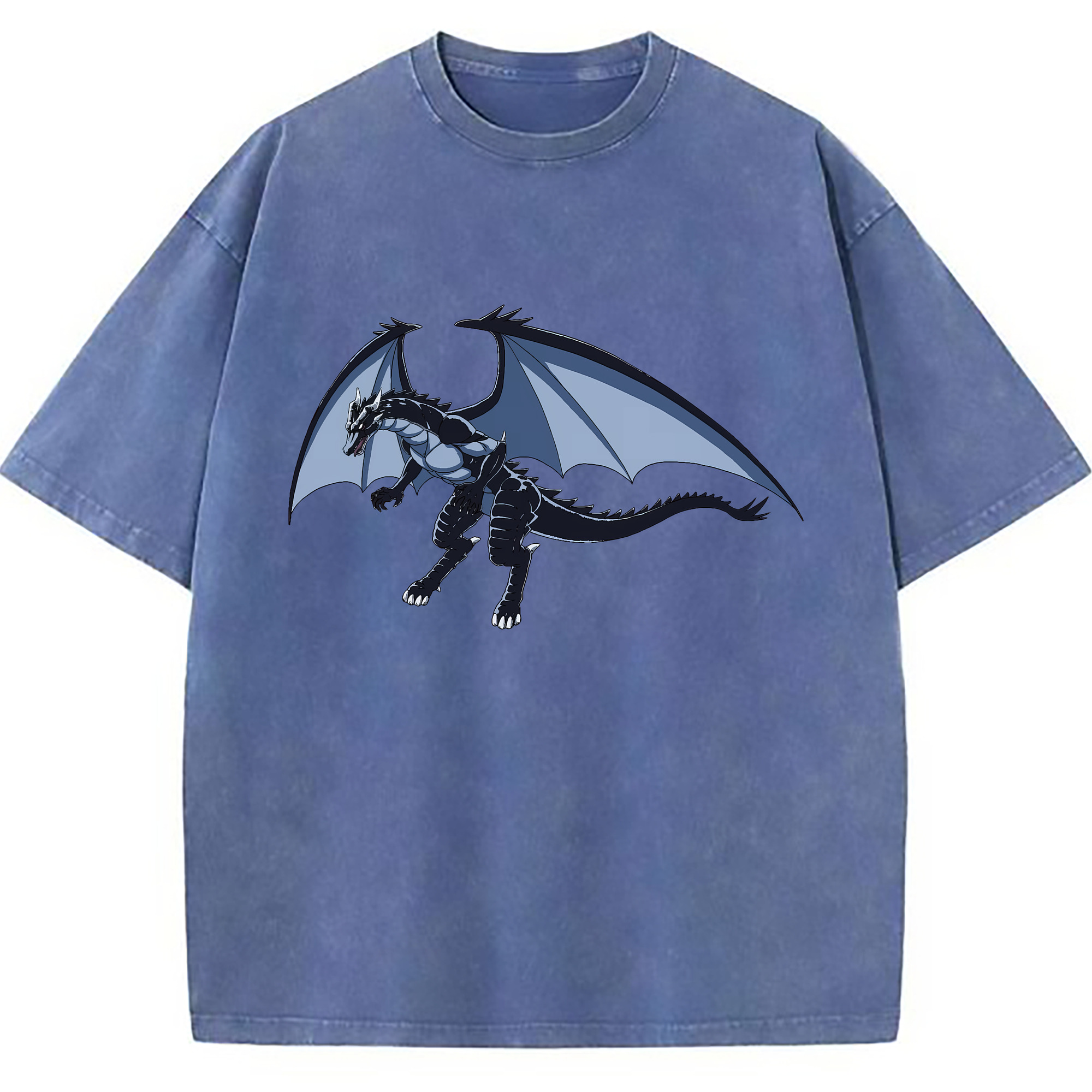 （画像用） 転スラ Regarding Reincarnated to Slime 綿100% ヴィンテージ風 半袖Tシャツ（フロントプリント）