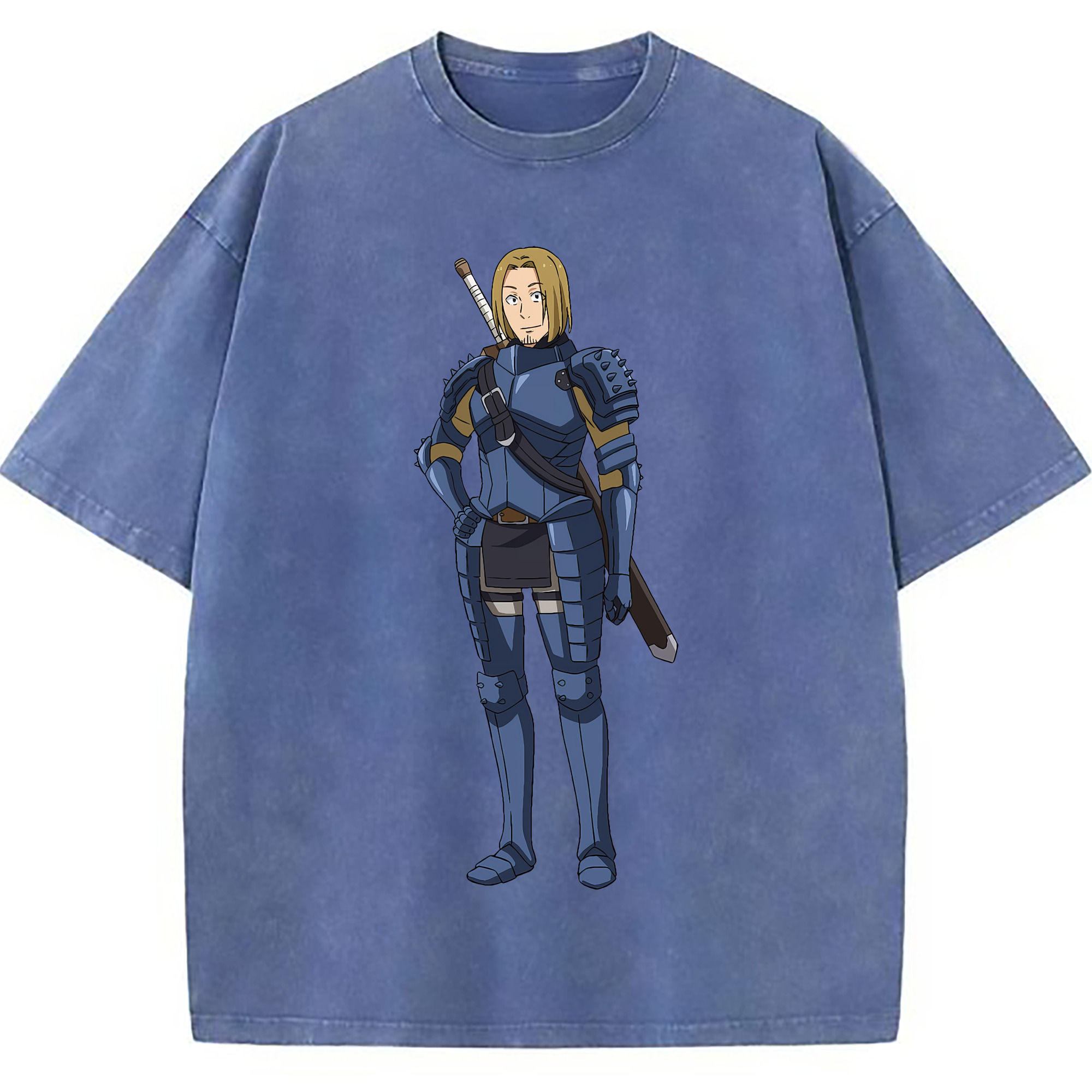 （画像用） 転スラ Regarding Reincarnated to Slime 綿100% ヴィンテージ風 半袖Tシャツ（フロントプリント）