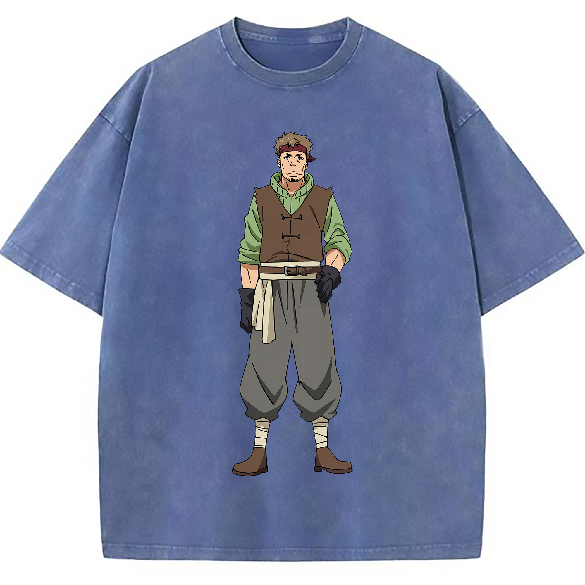 （画像用） 転スラ Regarding Reincarnated to Slime 綿100% ヴィンテージ風 半袖Tシャツ（フロントプリント）
