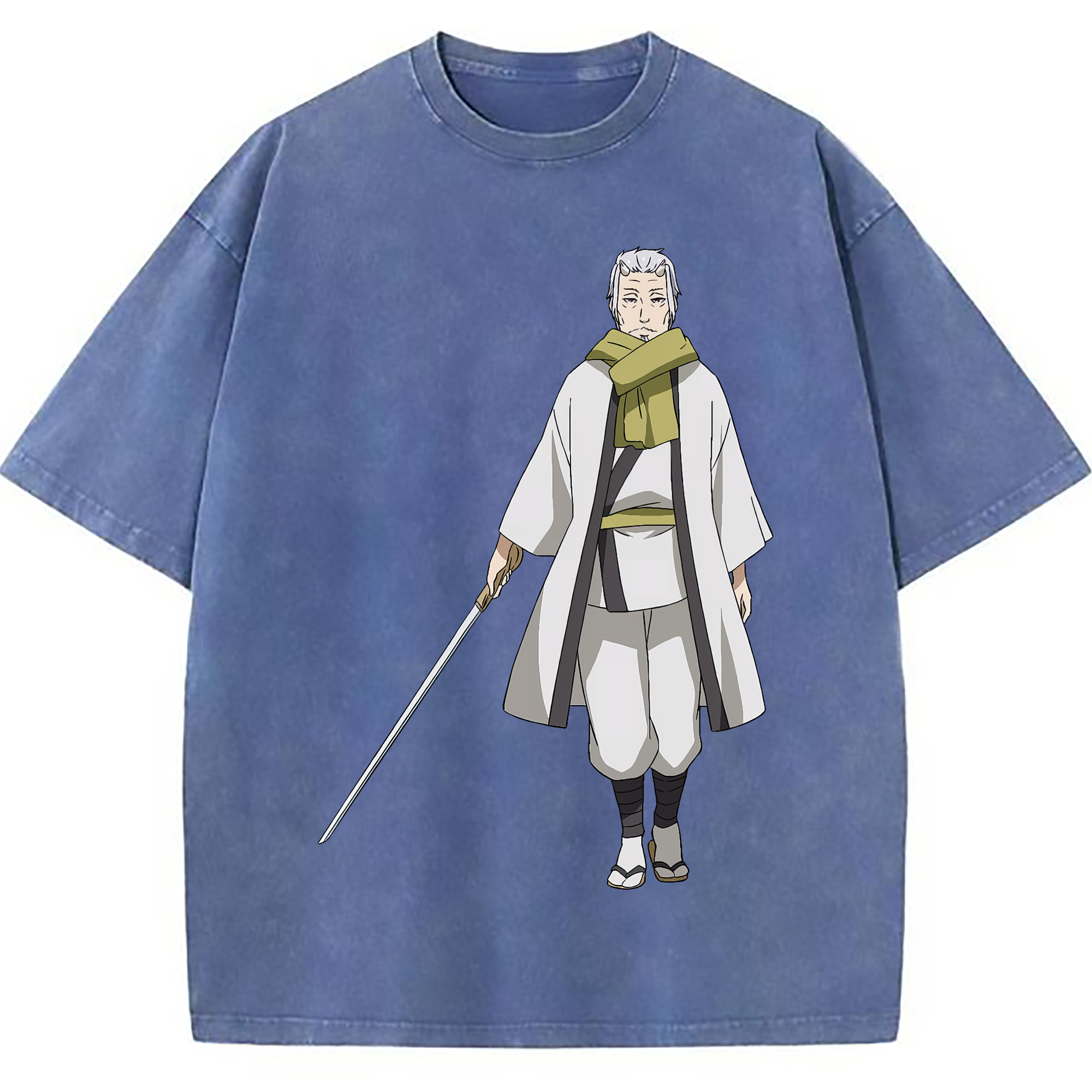 （画像用） 転スラ Regarding Reincarnated to Slime 綿100% ヴィンテージ風 半袖Tシャツ（フロントプリント）