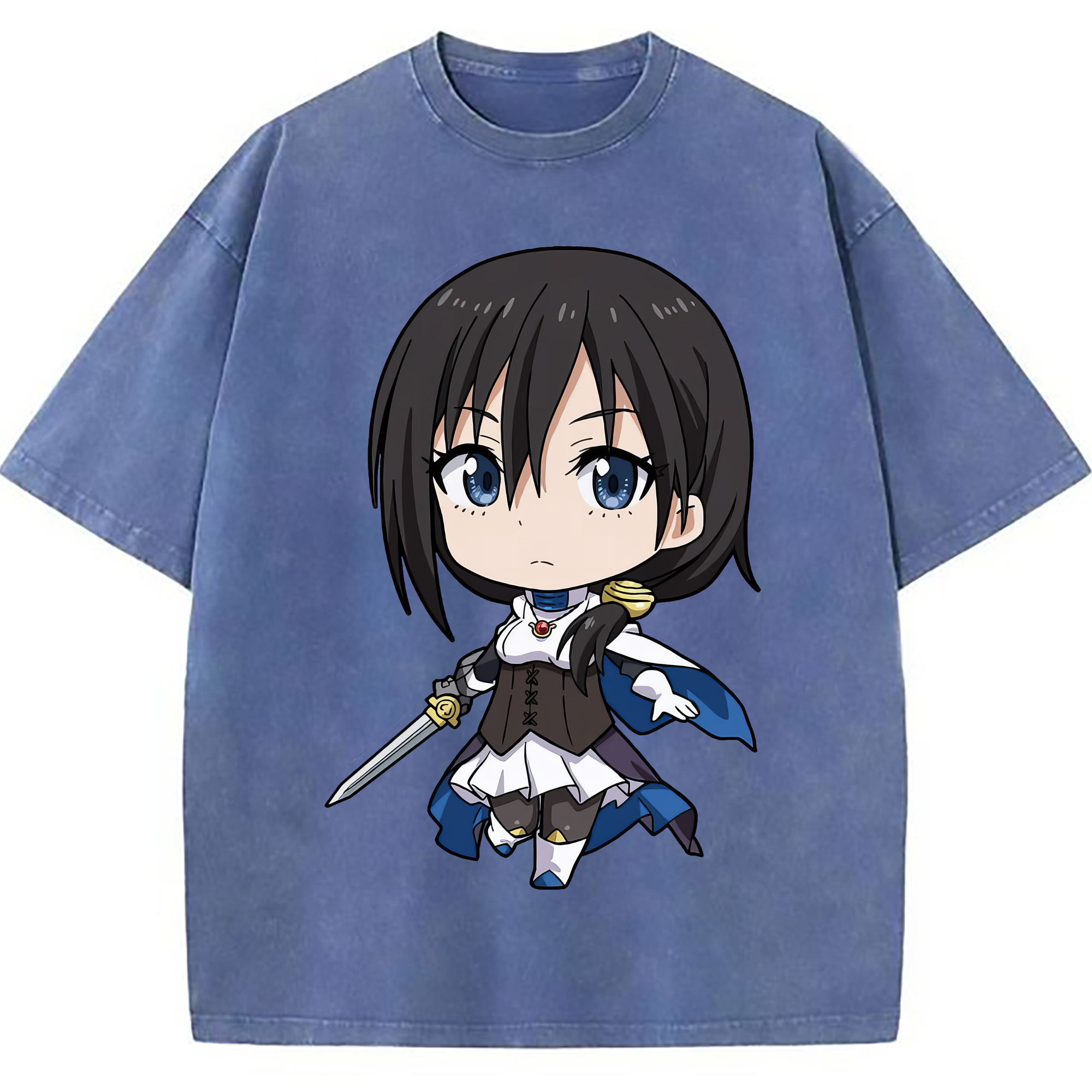 （画像用） 転スラ Regarding Reincarnated to Slime 綿100% ヴィンテージ風 半袖Tシャツ（フロントプリント）