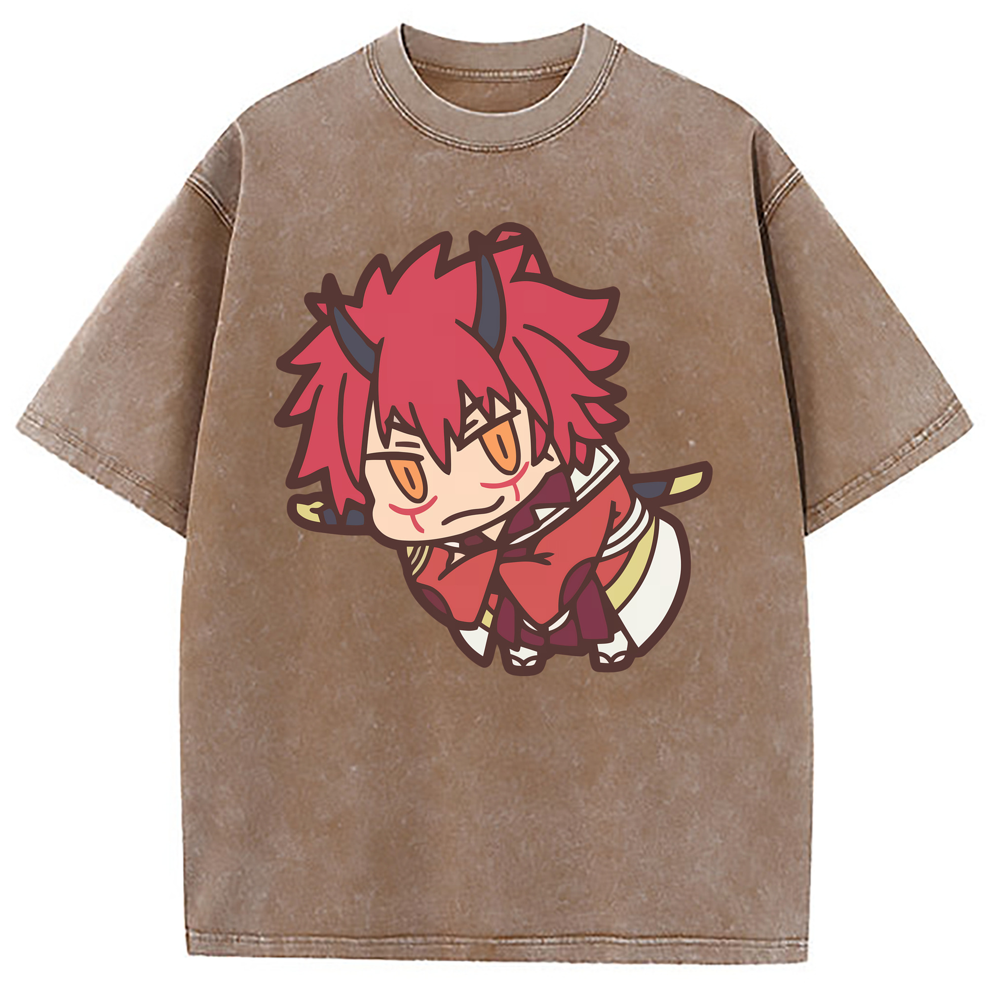 （画像用） 転スラ Regarding Reincarnated to Slime 綿100% ヴィンテージ風 半袖Tシャツ（フロントプリント）