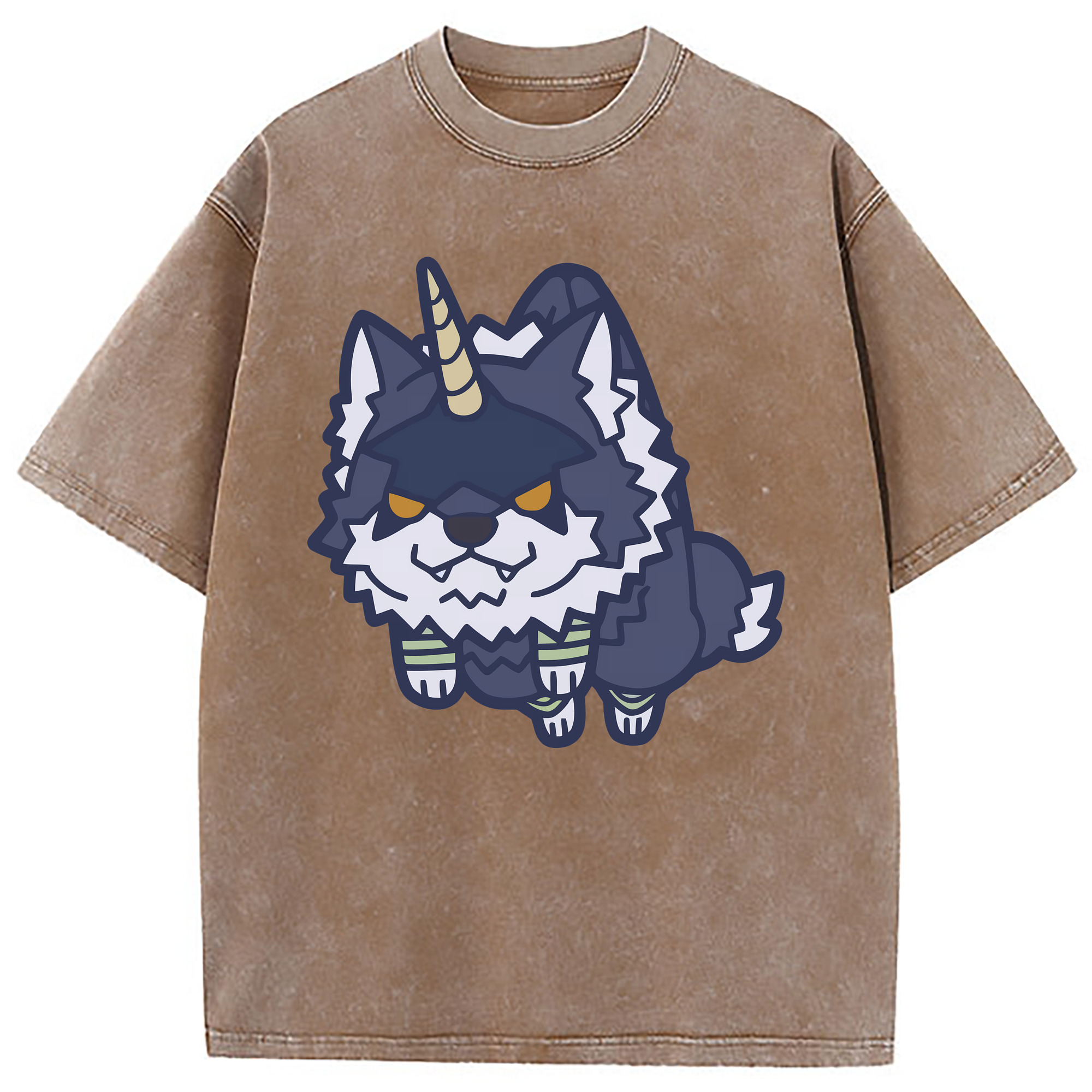 （画像用） 転スラ Regarding Reincarnated to Slime 綿100% ヴィンテージ風 半袖Tシャツ（フロントプリント）