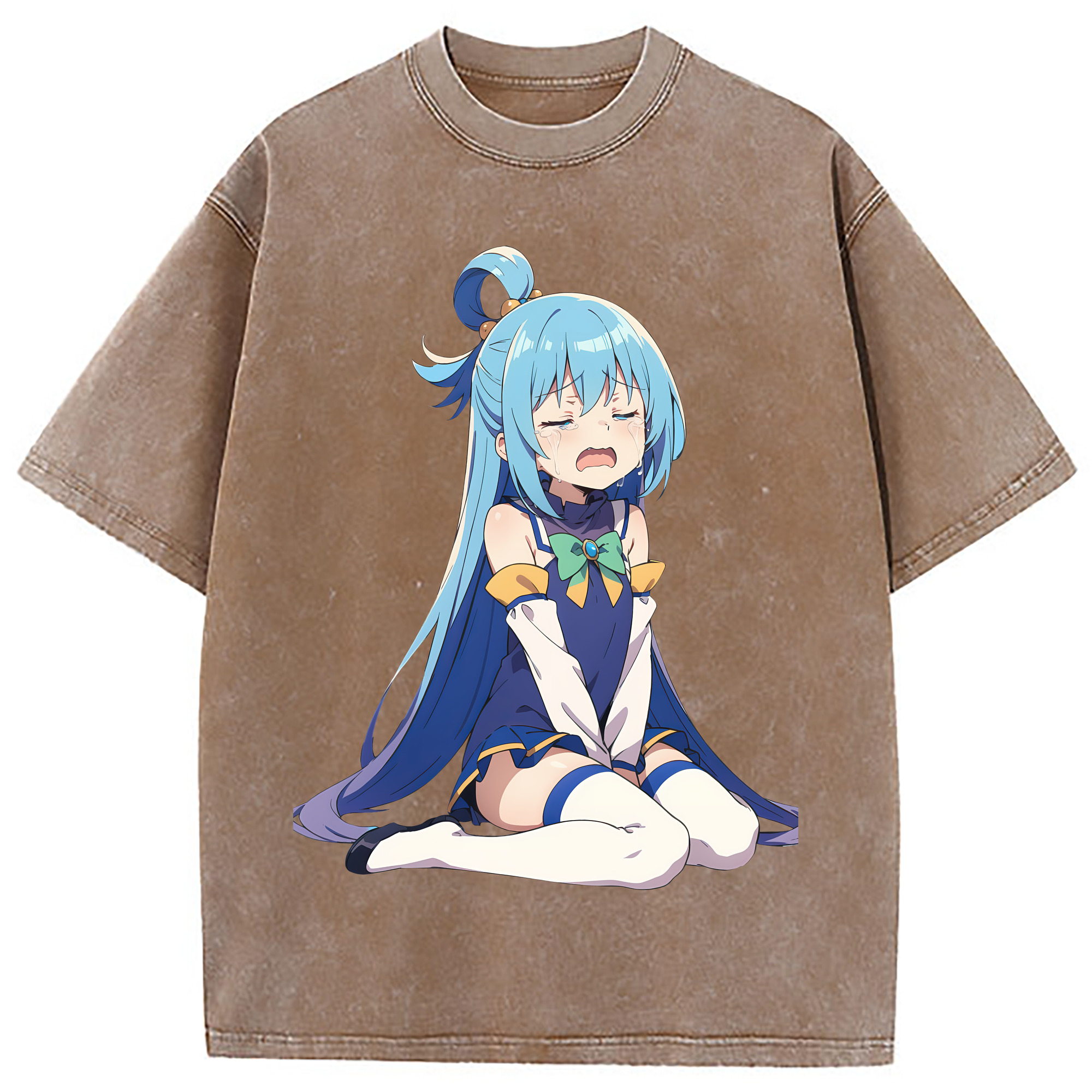（画像用） 転スラ Regarding Reincarnated to Slime 綿100% ヴィンテージ風 半袖Tシャツ（フロントプリント）