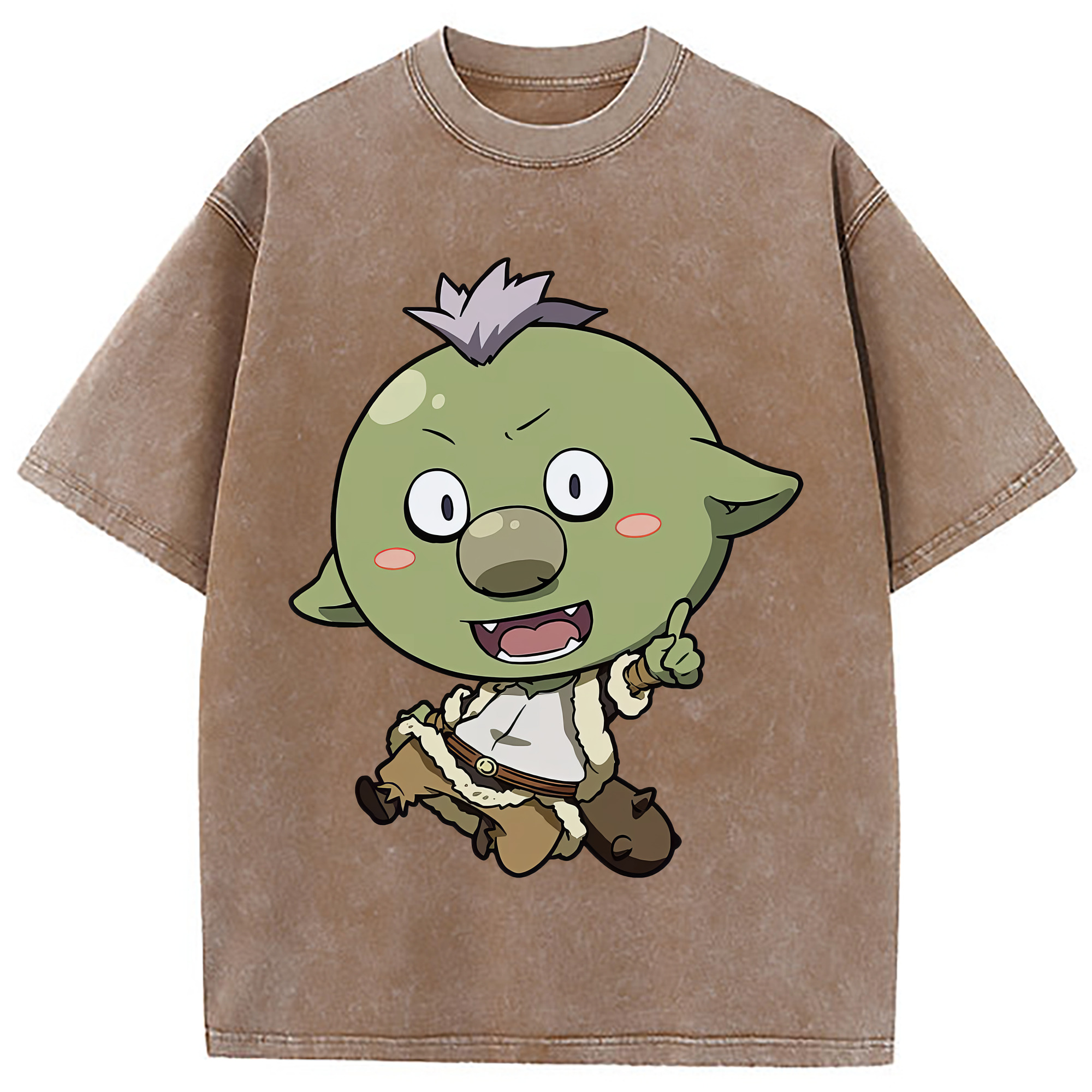 （画像用） 転スラ Regarding Reincarnated to Slime 綿100% ヴィンテージ風 半袖Tシャツ（フロントプリント）